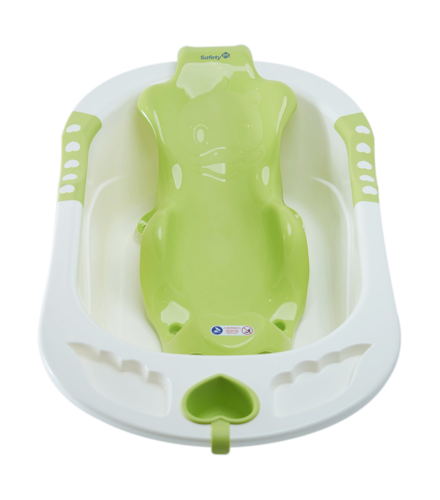 safety 1st green cordate duckling bathtub