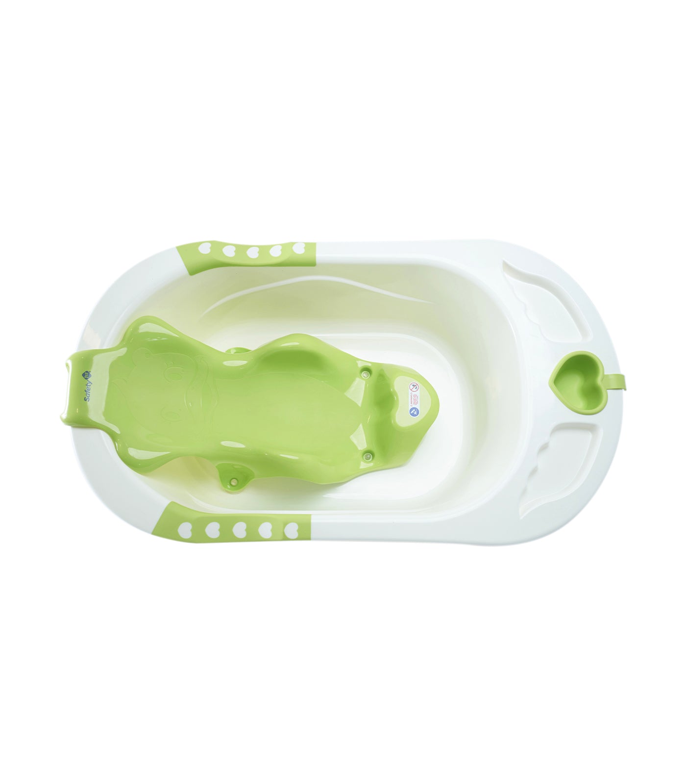 safety 1st green cordate duckling bathtub 