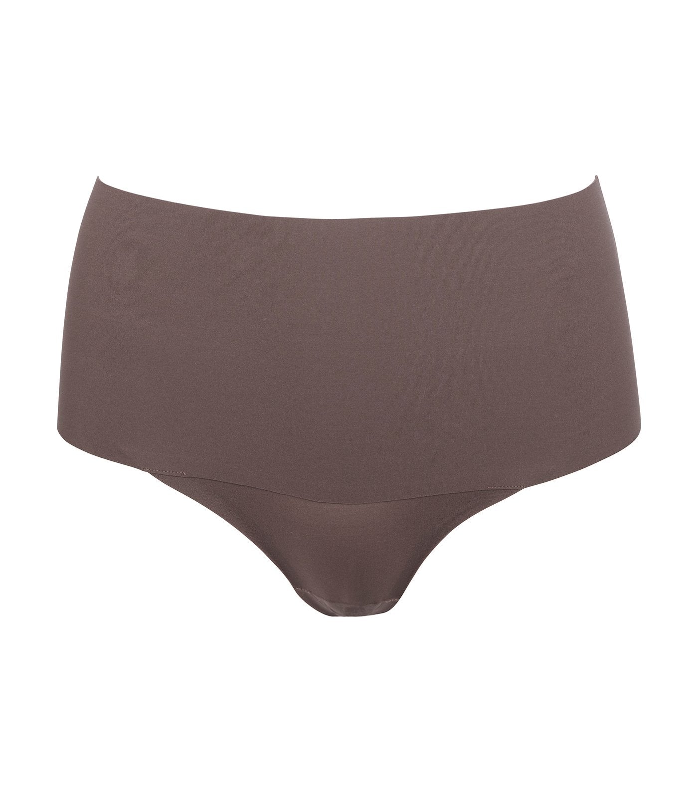 spanx undie-tectable thong umber ash