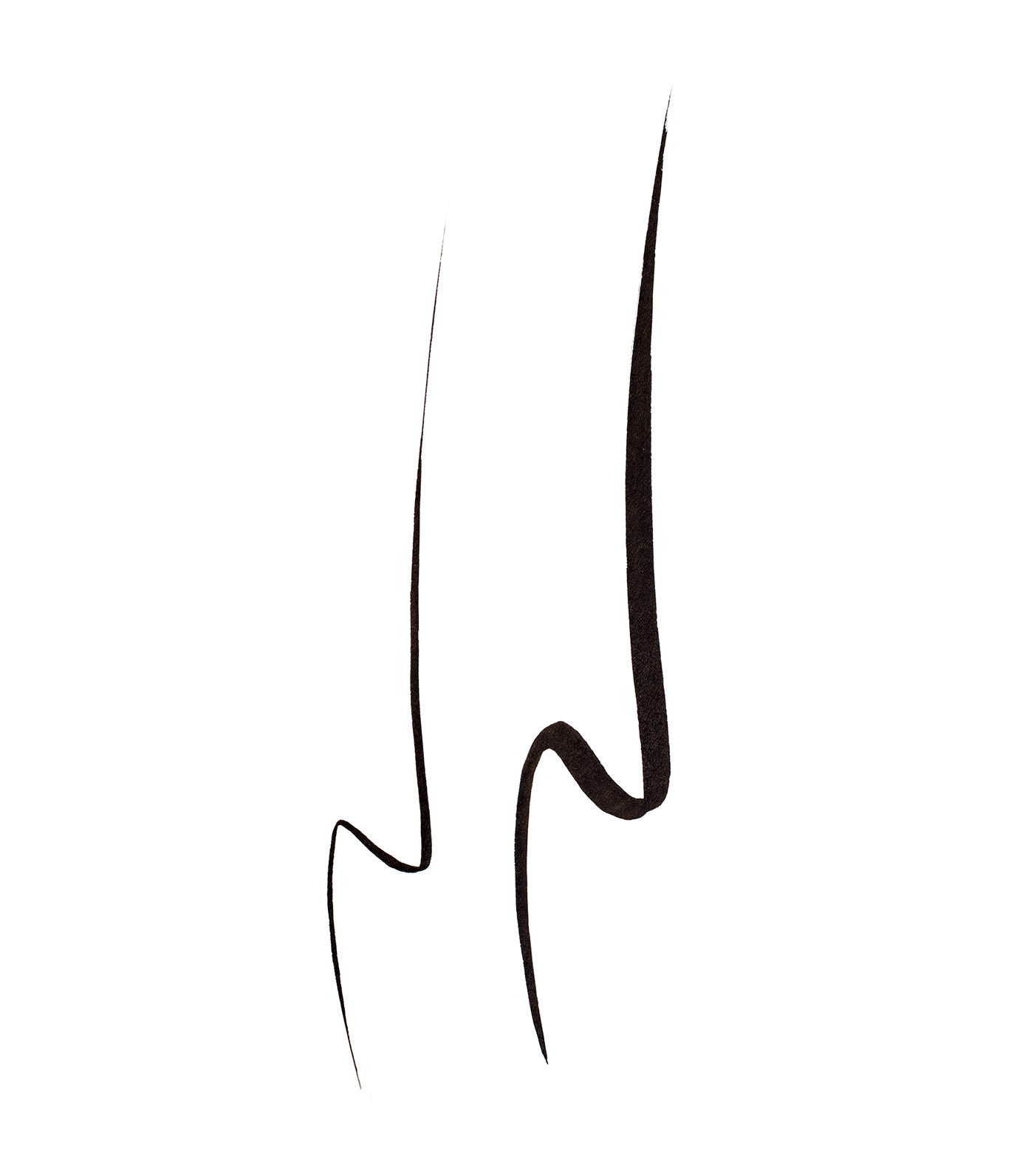 Stila Stay All Day Dual-Ended Waterproof Liquid Eye Liner I BLACK