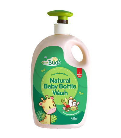 tiny buds baby bottle and utensil wash 600 ml