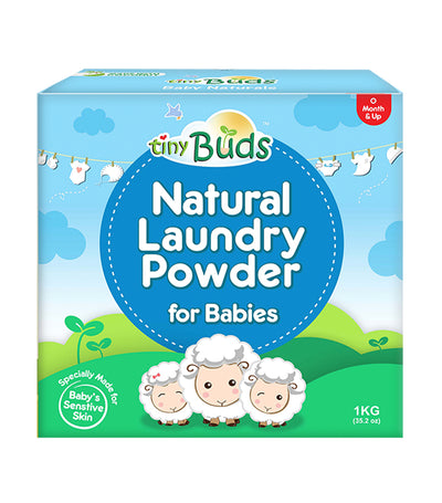 tiny buds natural laundry powder for babies 1 kg