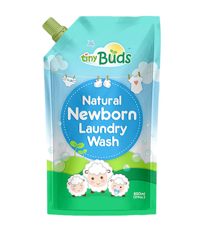 tiny buds newborn liquid laundry wash 850 ml