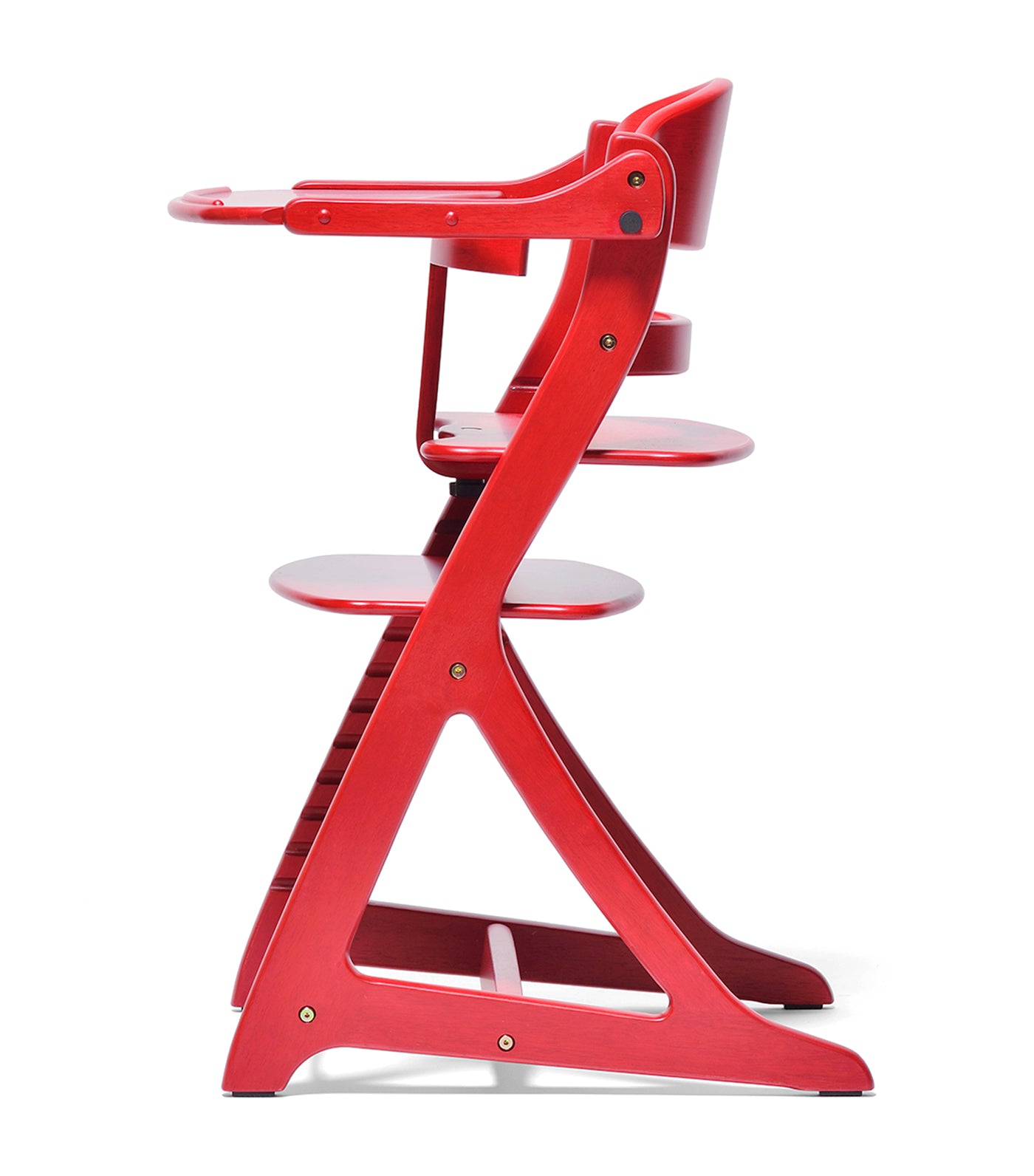 Sukusuku+ Wooden High Chair - Red