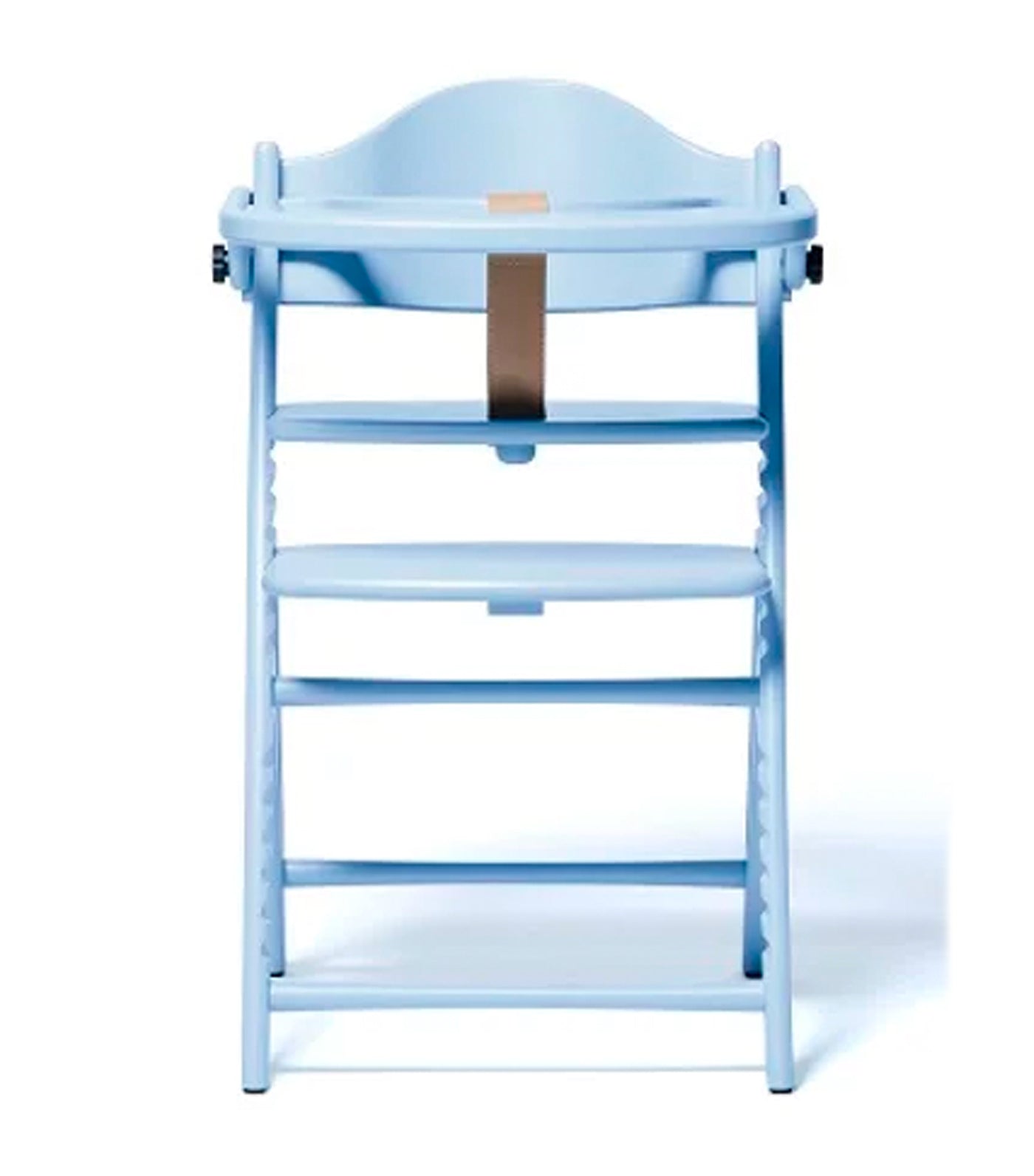 Affel Wooden High Chair - Shell Blue