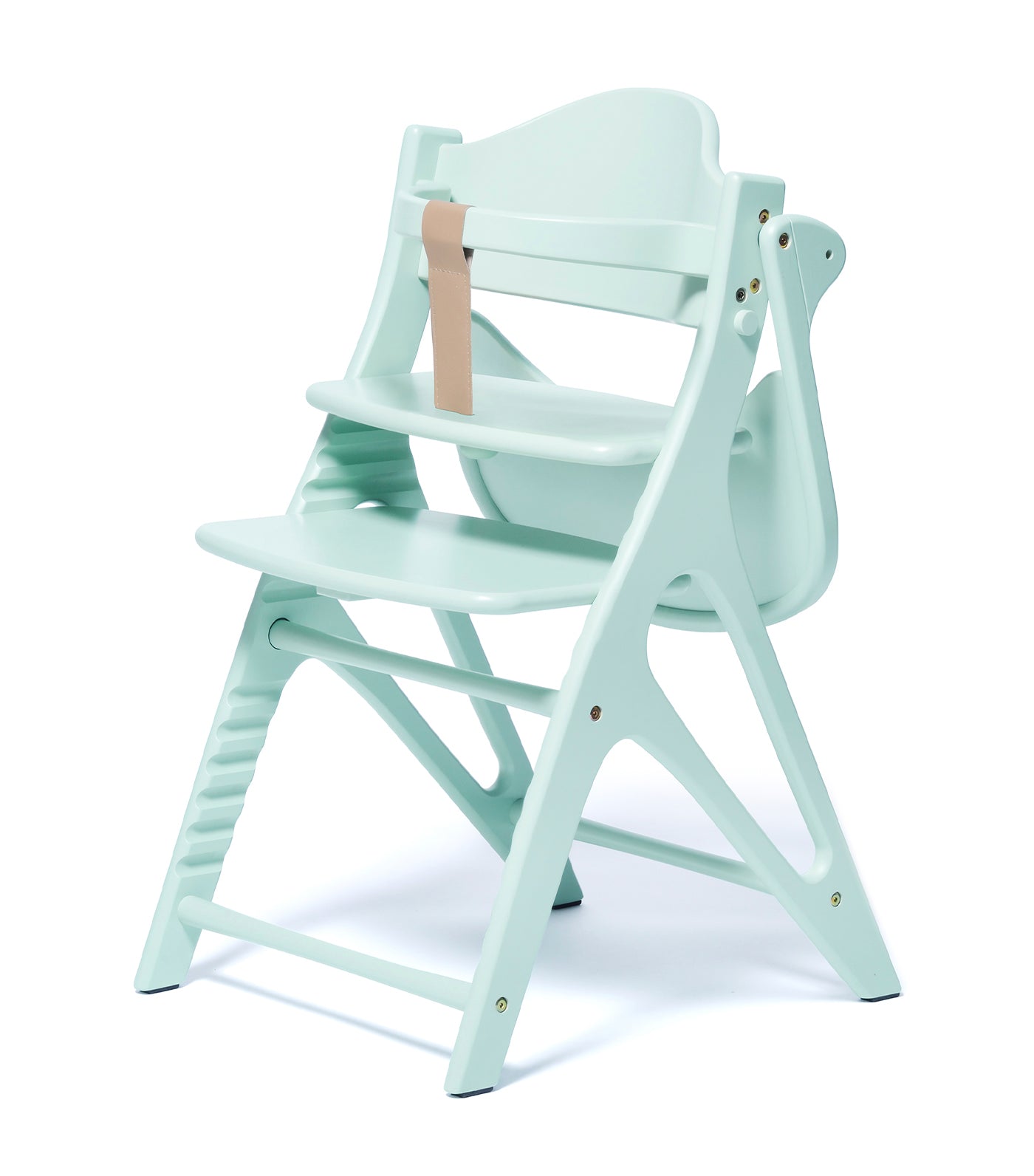 Affel Wooden High Chair - Herb Green