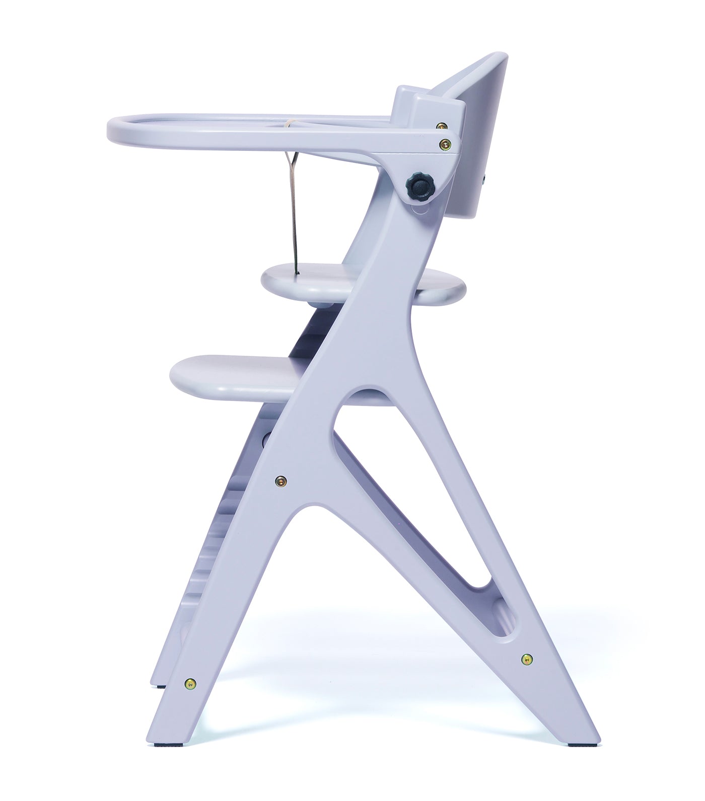 Affel Wooden High Chair - Lavender