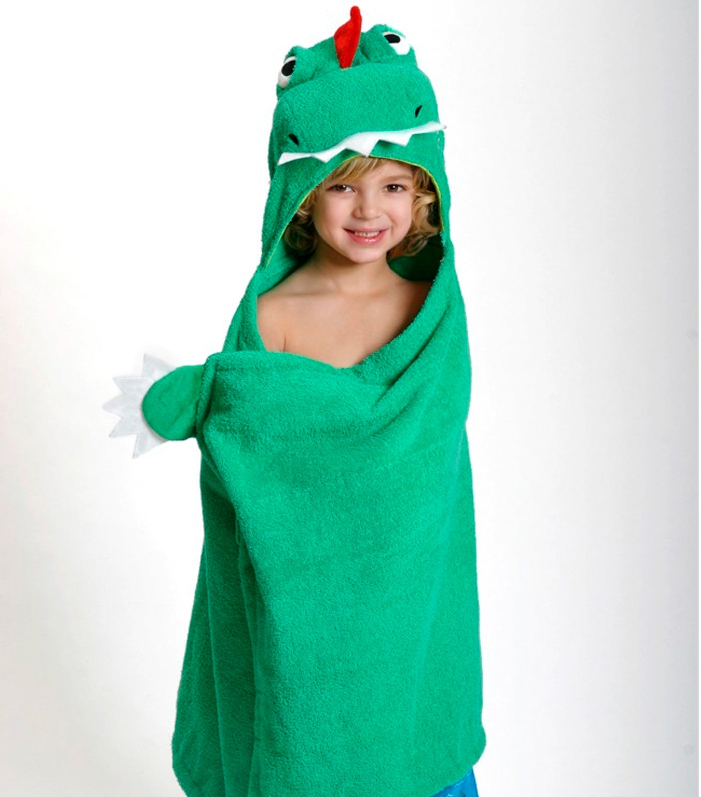 zoocchini hooded towel - devin the dino