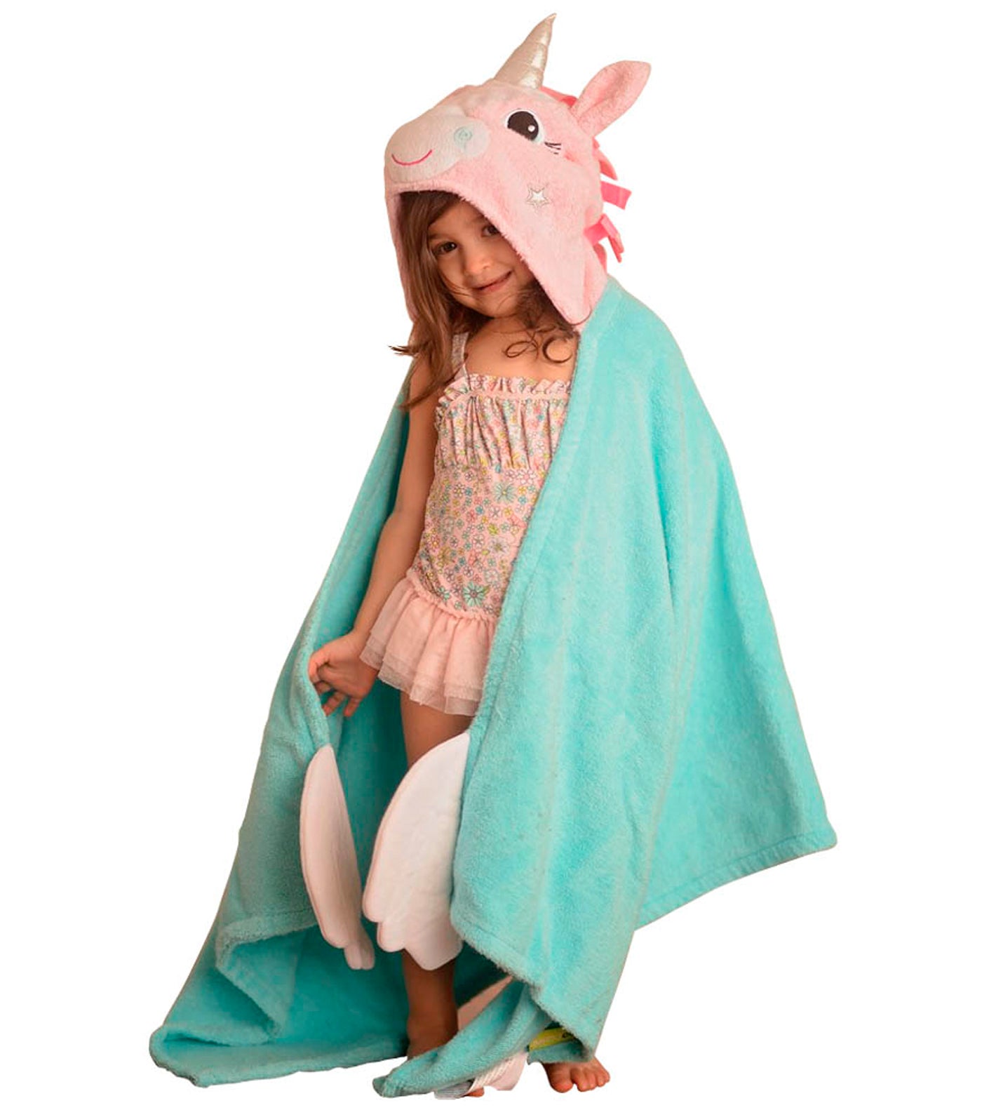 zoocchini hooded towel - ali the unicorn