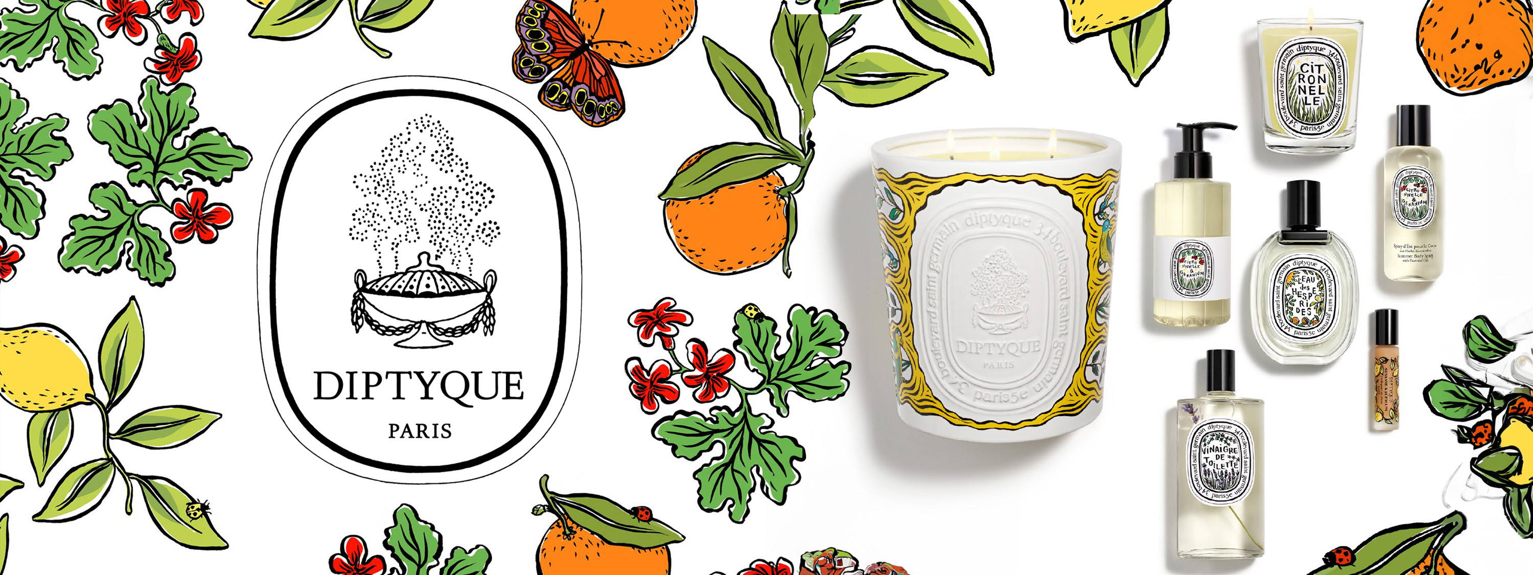 A poetic escape to Diptyque's enchanting Summer Fruit Garden