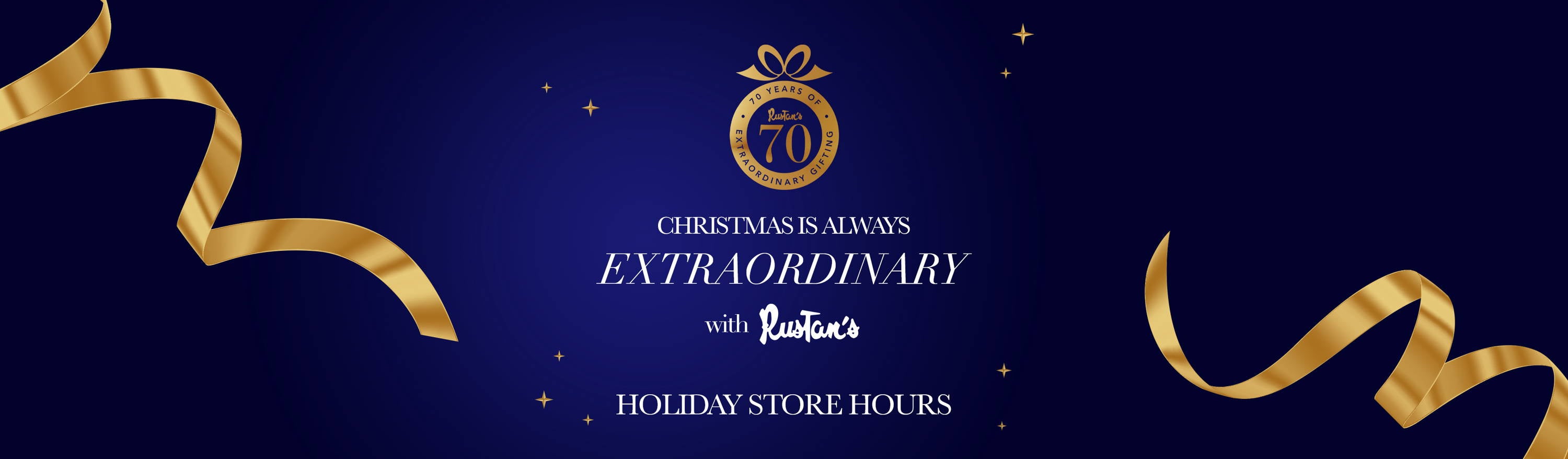 Extraordinary Christmas with Rustan's: Holiday Store Hours