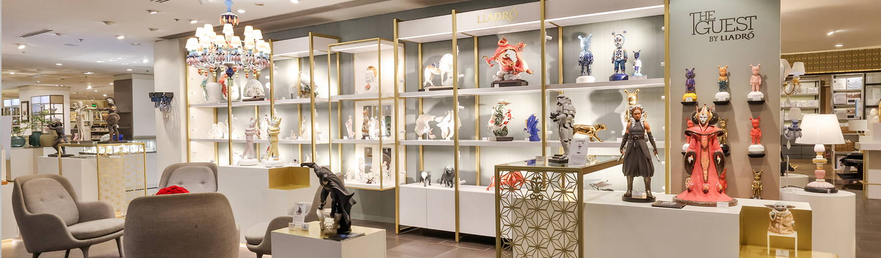 Lladró unveils new "Batman" and “Stormtrooper” sculptures at Rustan's Makati