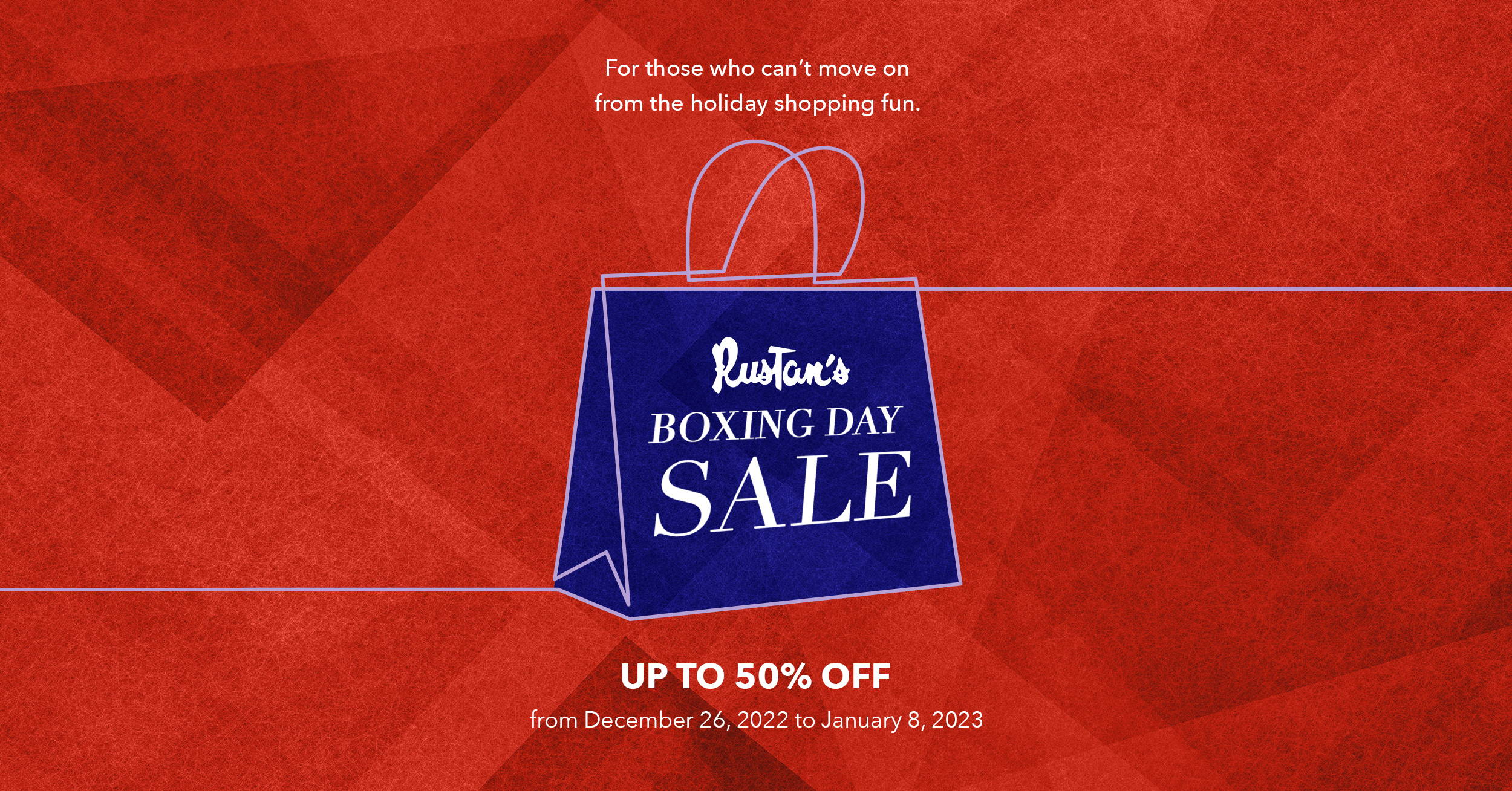 Rustan's Boxing Day Sale: Online Offers