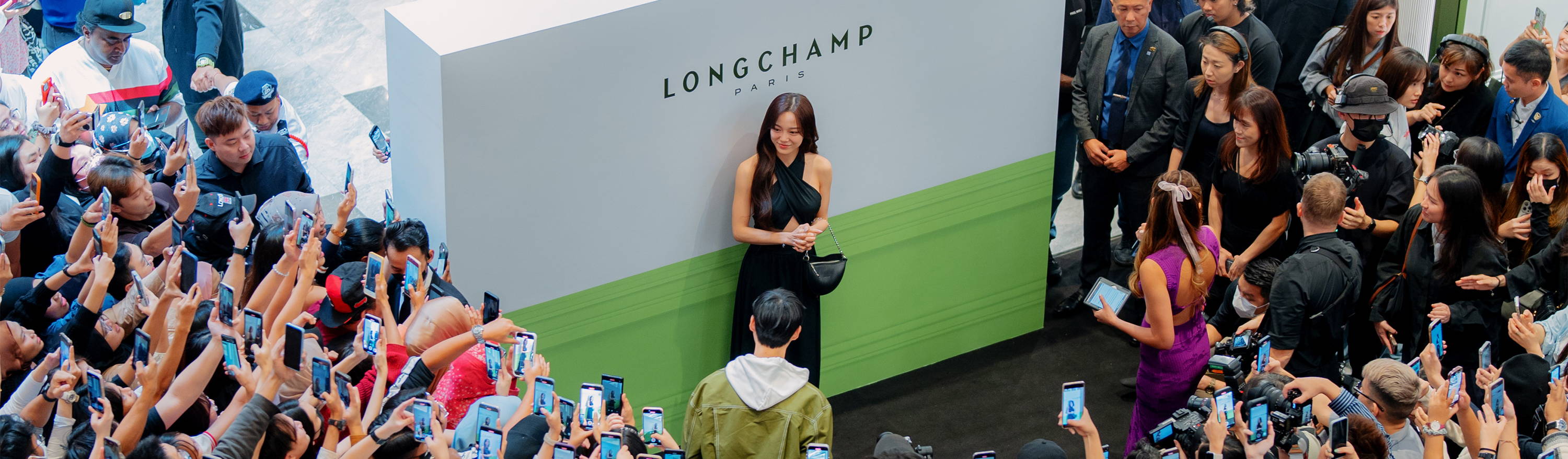 Longchamp unveiled Malaysia's largest boutique at The Exchange TRX with the presence of Longchamp Ambassador Kim Se-Jeong