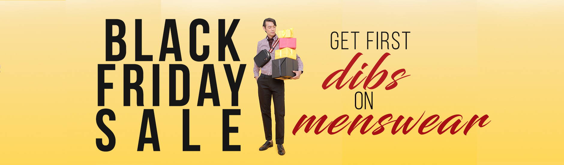 Get First Dibs on Menswear on Black Friday