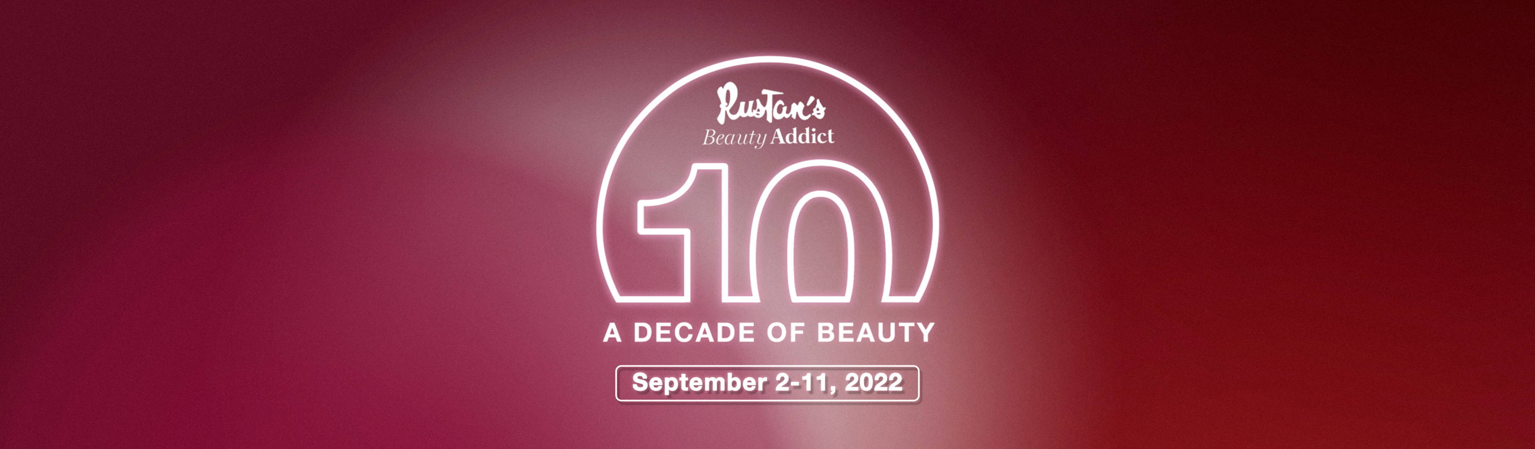 A Decade of Beauty: Online Offers This September