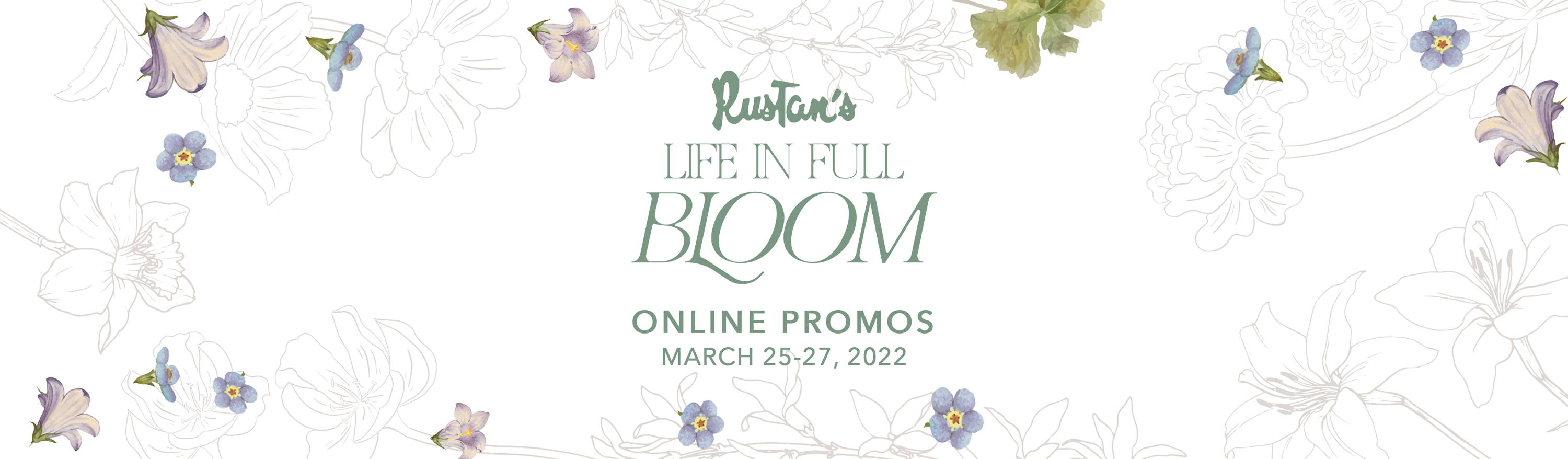 Life in Full Bloom: Online Promos