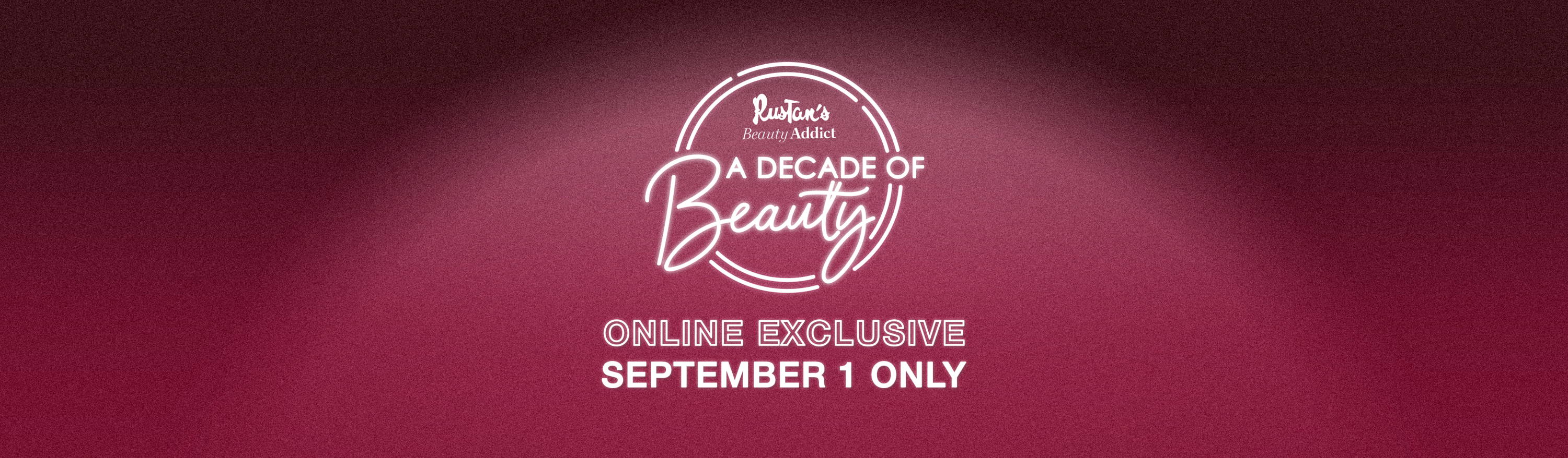 A Decade of Beauty: All Online Promos