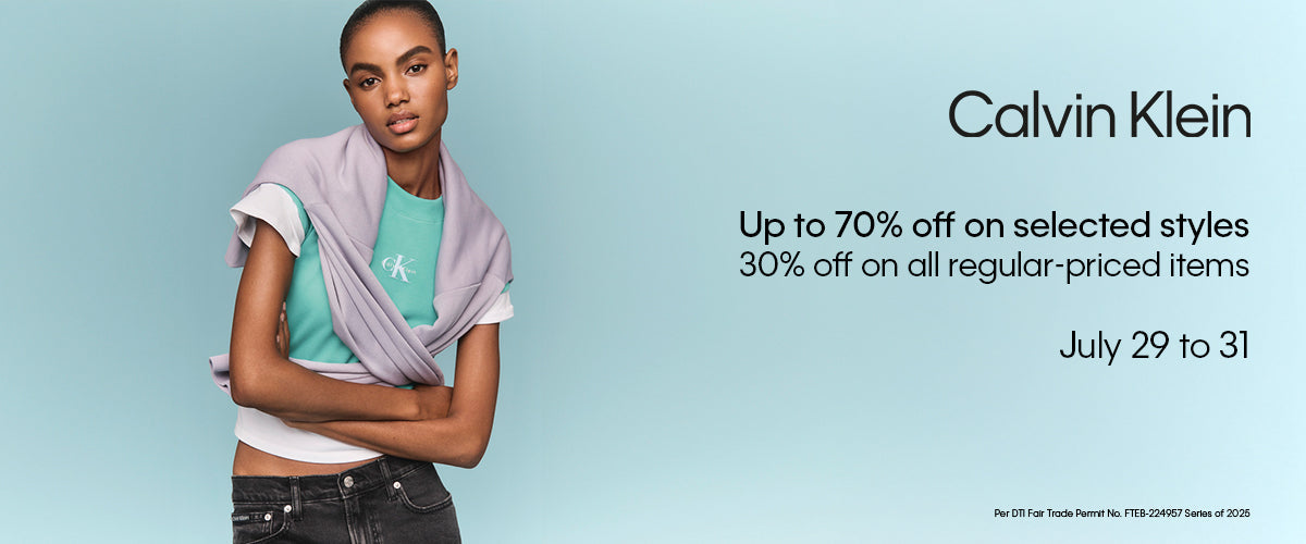 Regular-priced items at 30% off