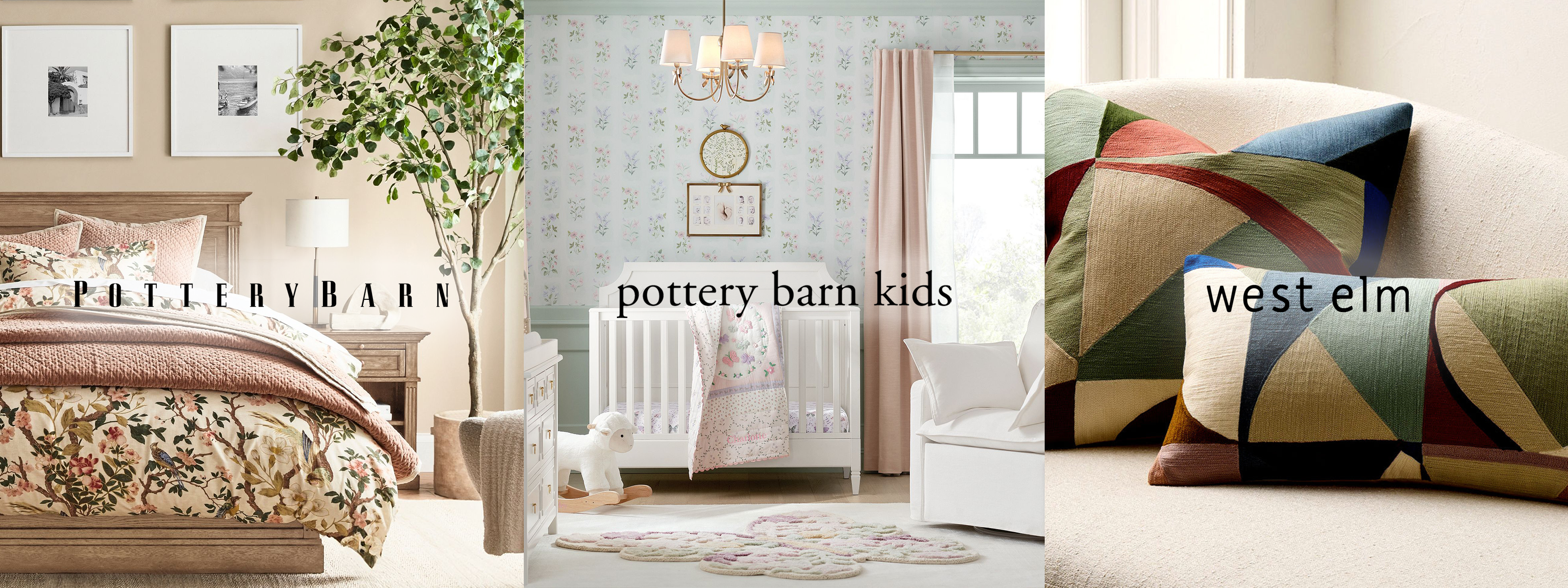 Online Exclusive: Pottery Barn, West Elm, & Pottery Barn Kids