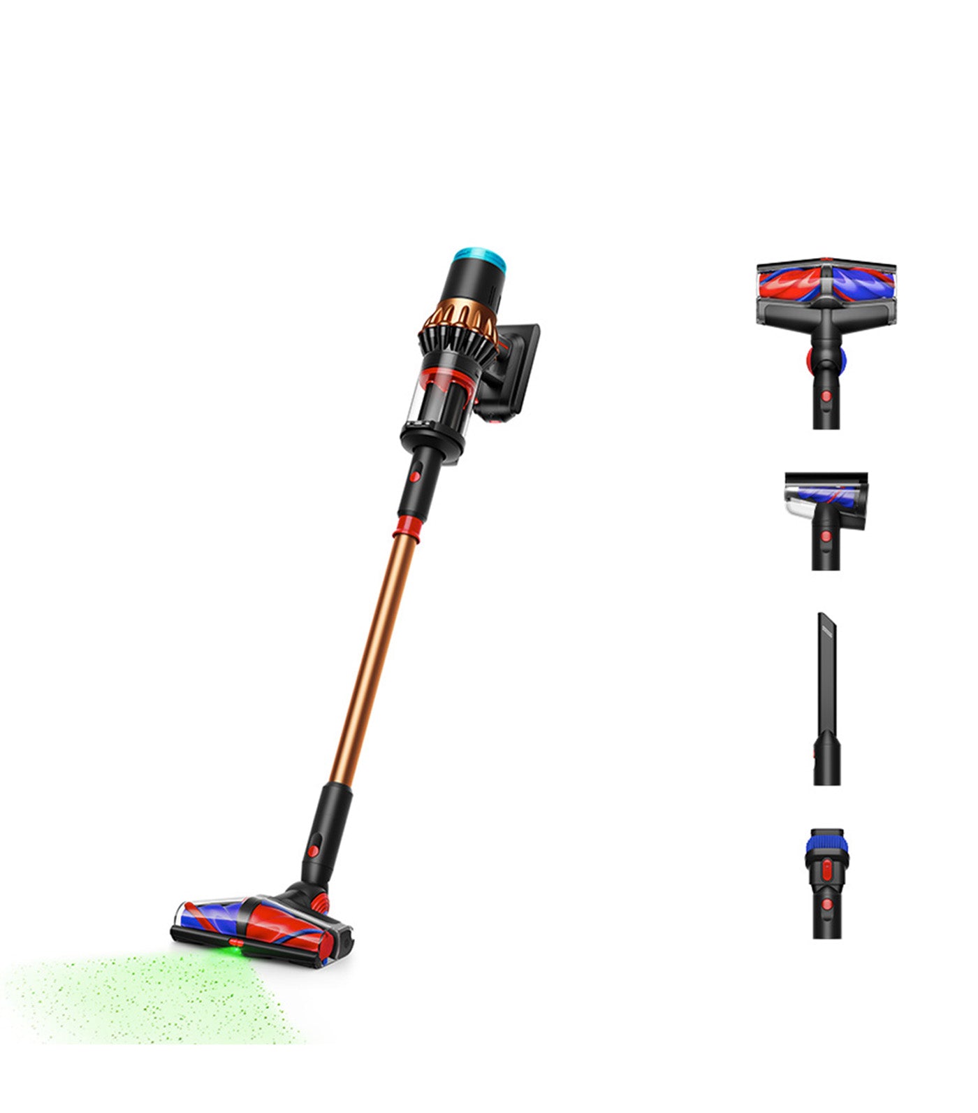 V16 Piston Animal Cordless Vacuum Bright Copper