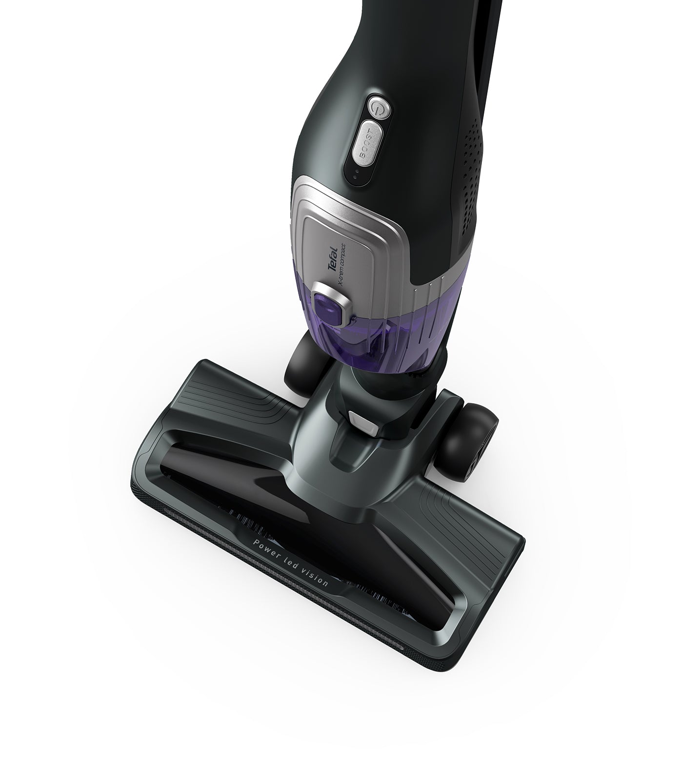 XTREM Compact Cordless Vacuum Cleaner 2-in-1 Purple and Black