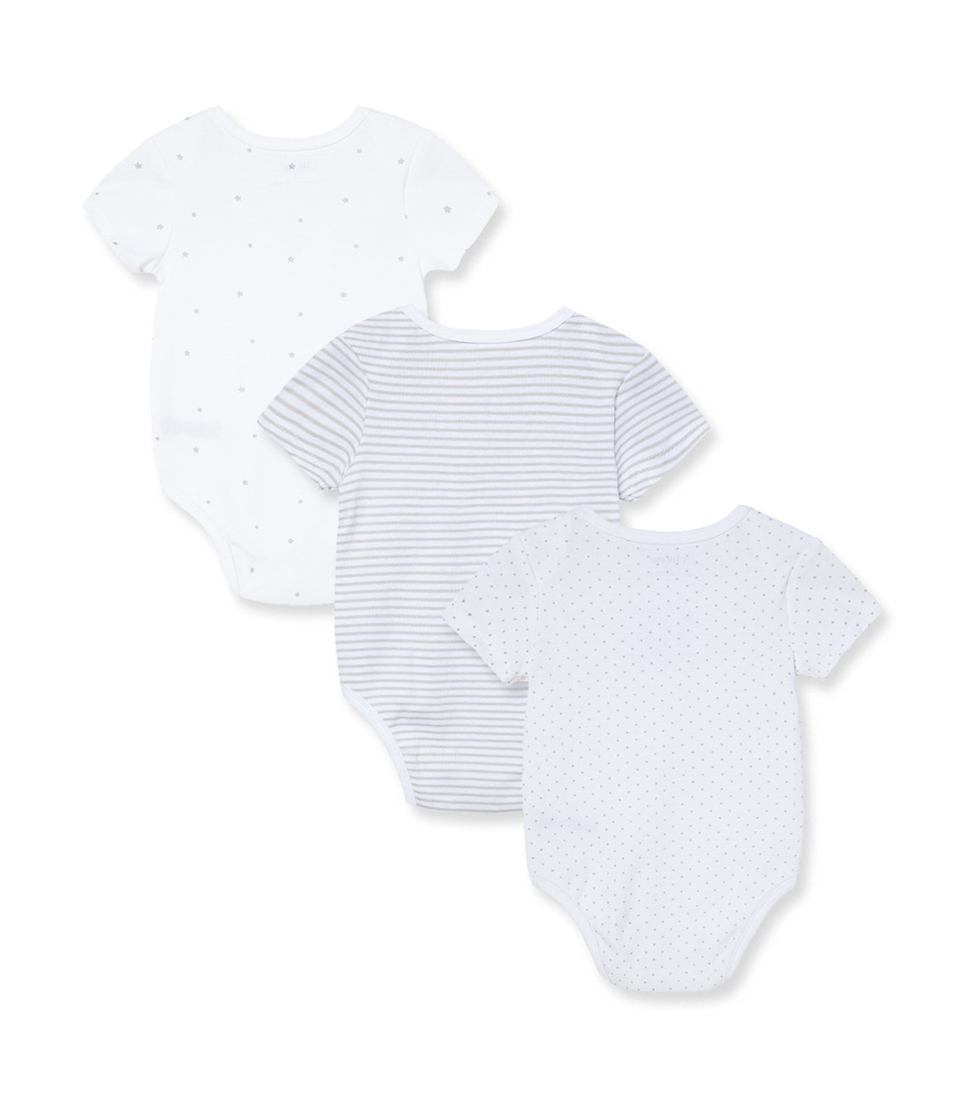 Welcome World 3-pack Bodysuit White Print