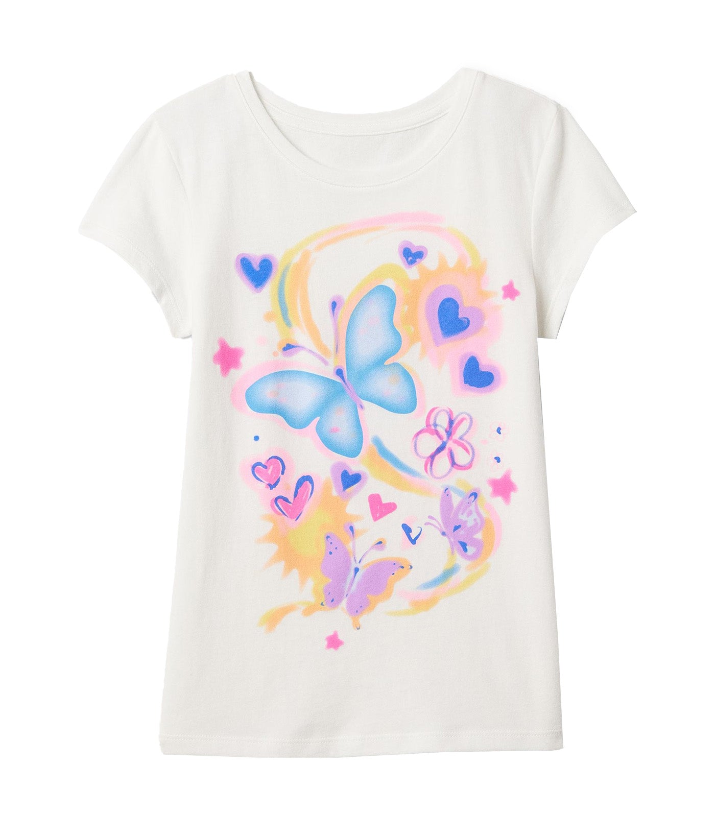 Graphic T-Shirt Butterfly Icon