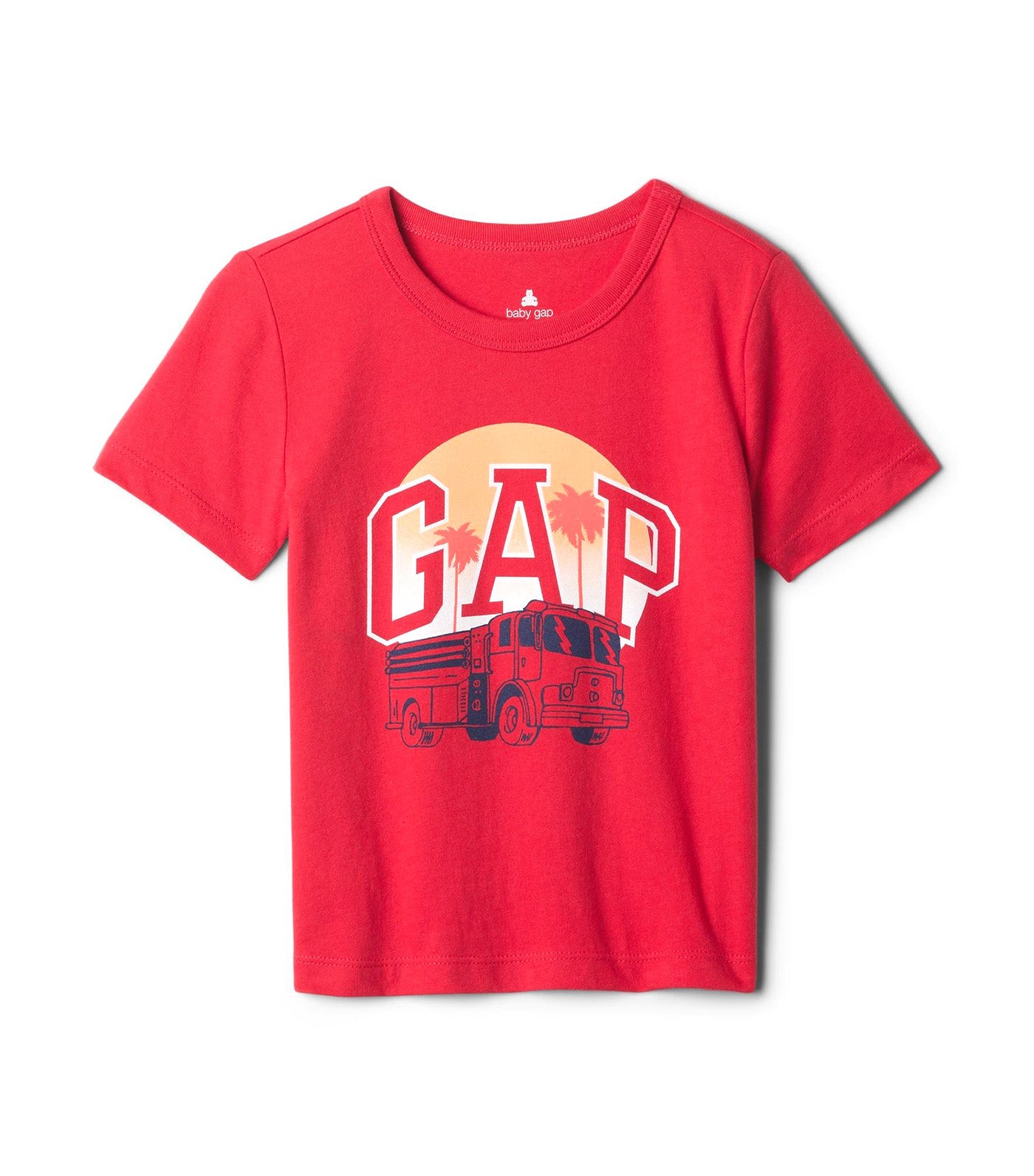 Toddler Mix and Match Graphic T-Shirt Slipper Red