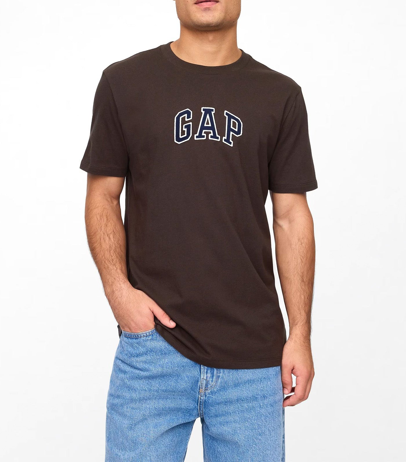 Arch Logo T-Shirt Terra Brown