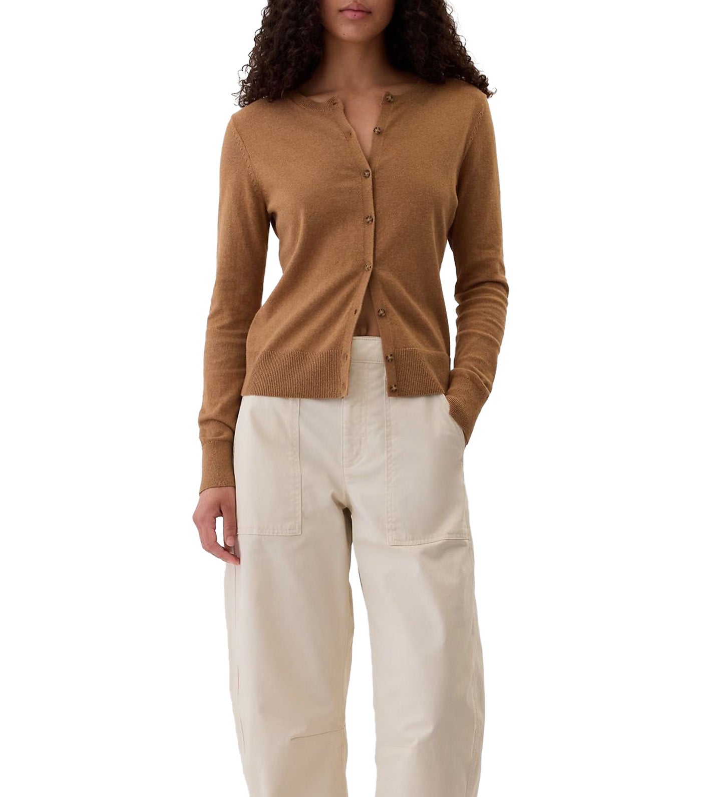 High Rise Barrel Khakis