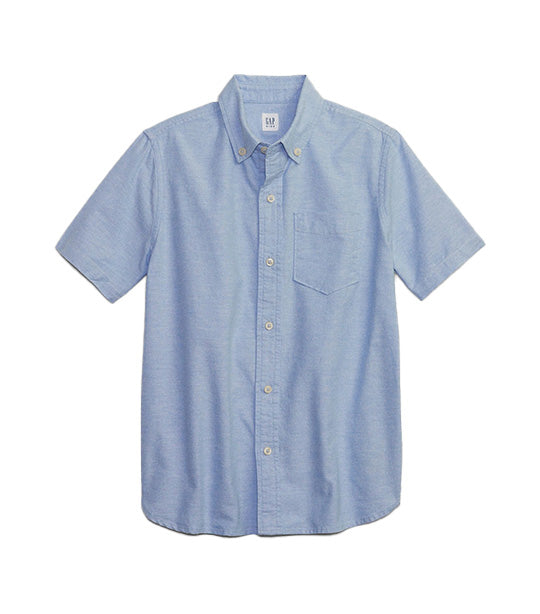 Kids Uniform Oxford Shirt Blue Opal 420