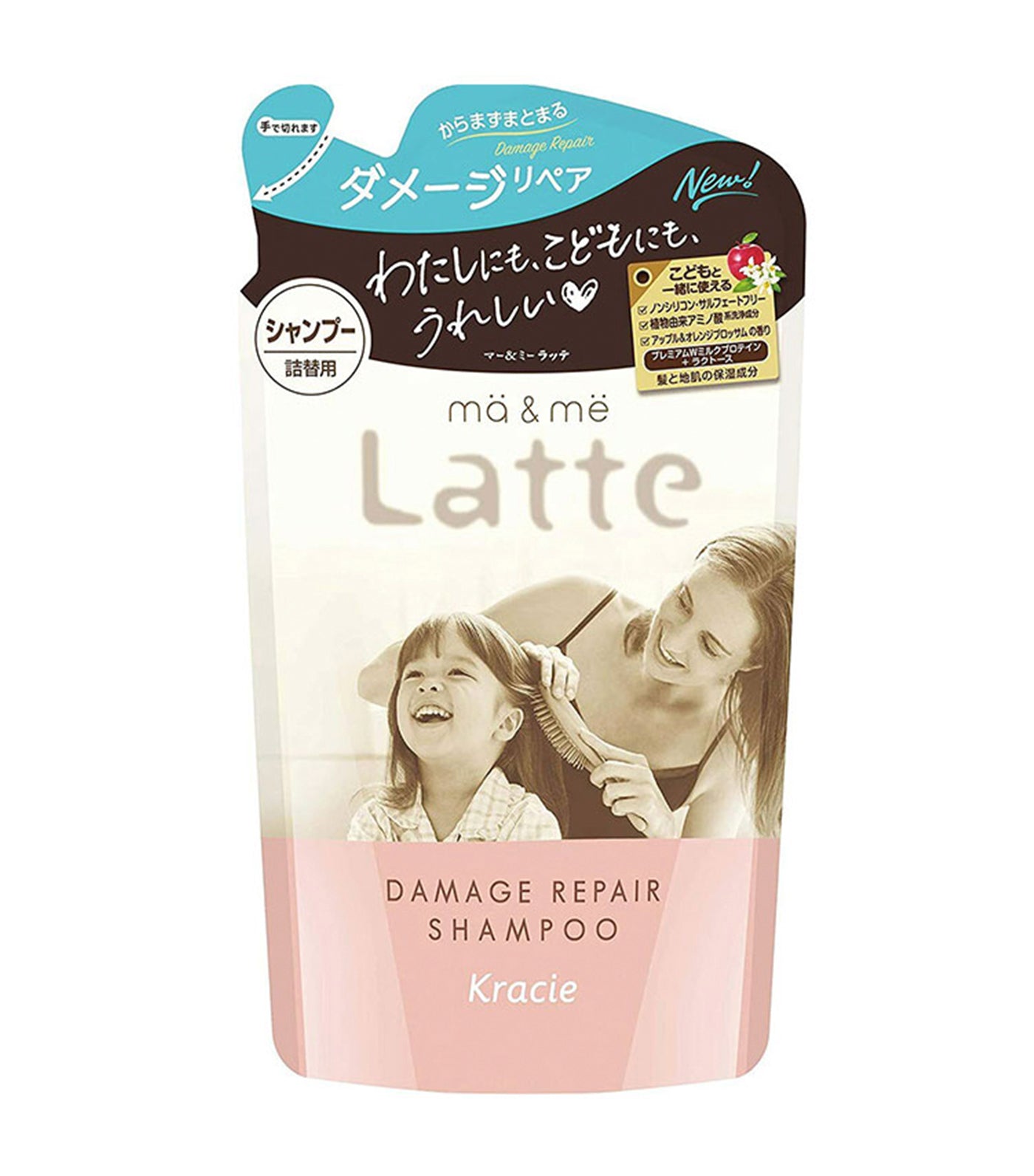 Latte Damage Care Shampoo Refill Pack