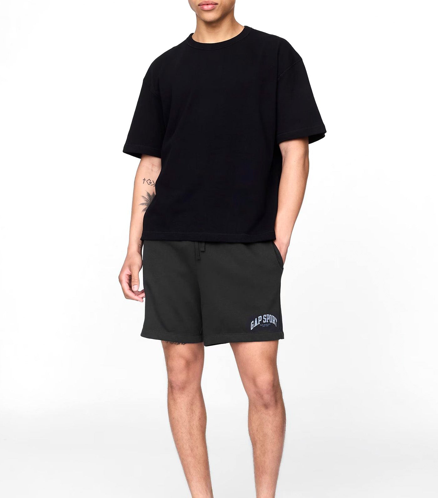 Relaxed Graphic Shorts