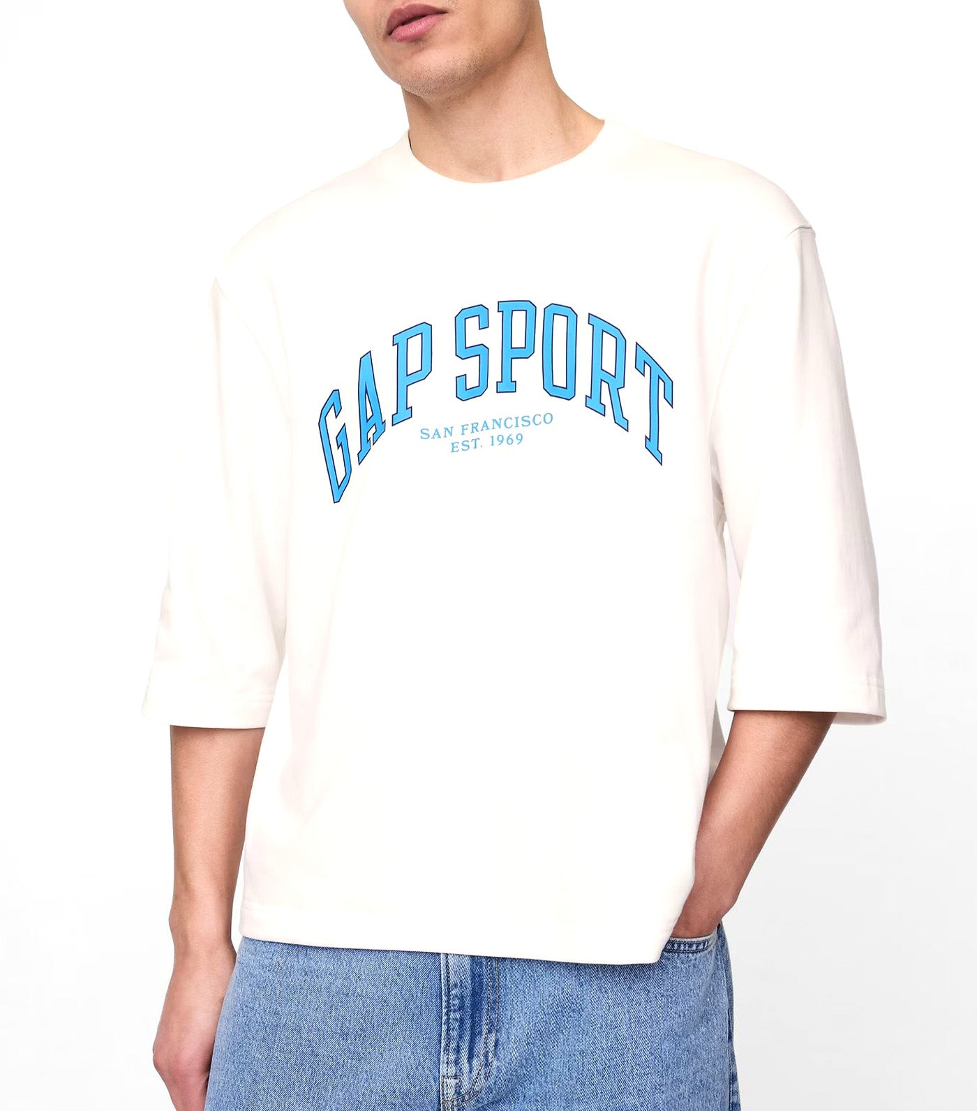 Oversized Graphic Terry T-Shirt