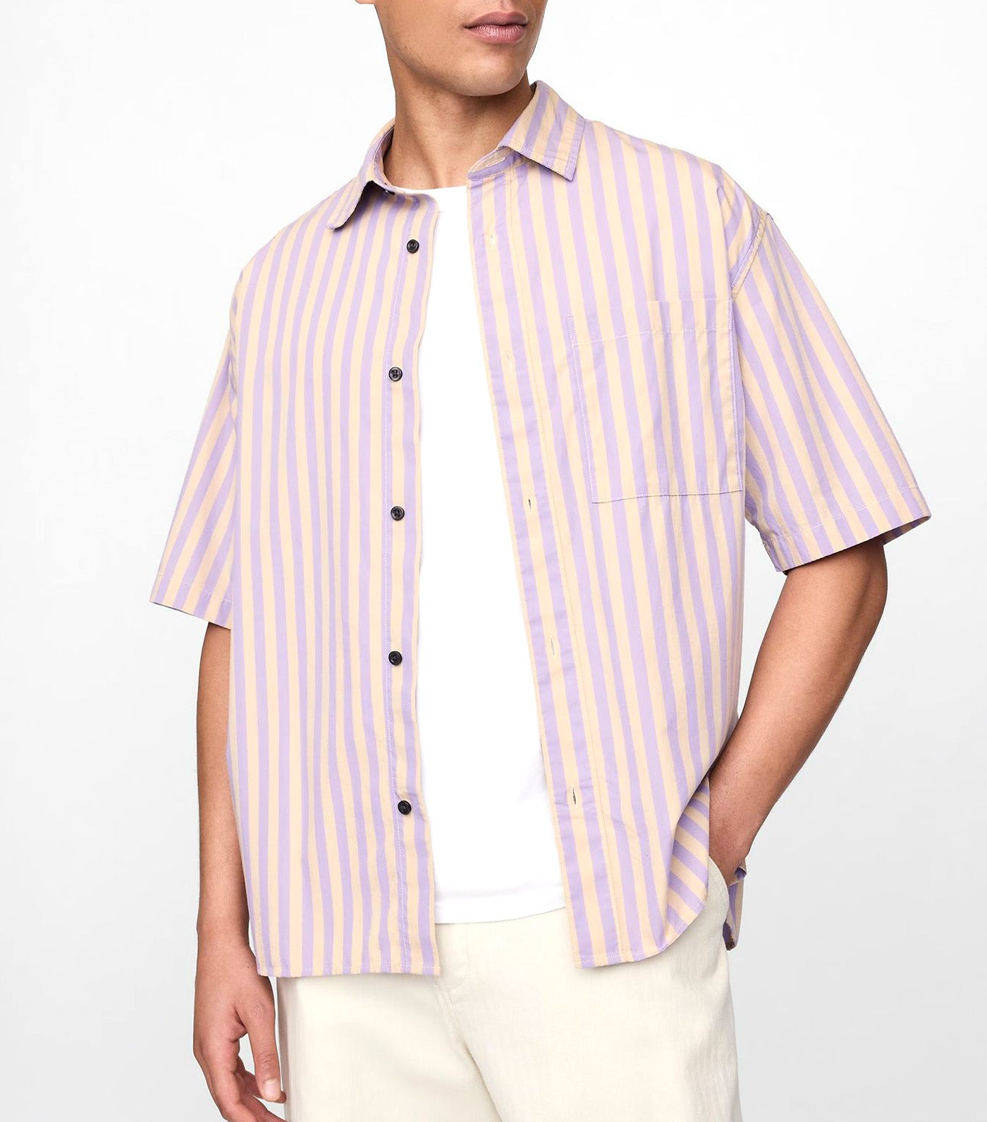 Organic Cotton Oversized Poplin Shirt