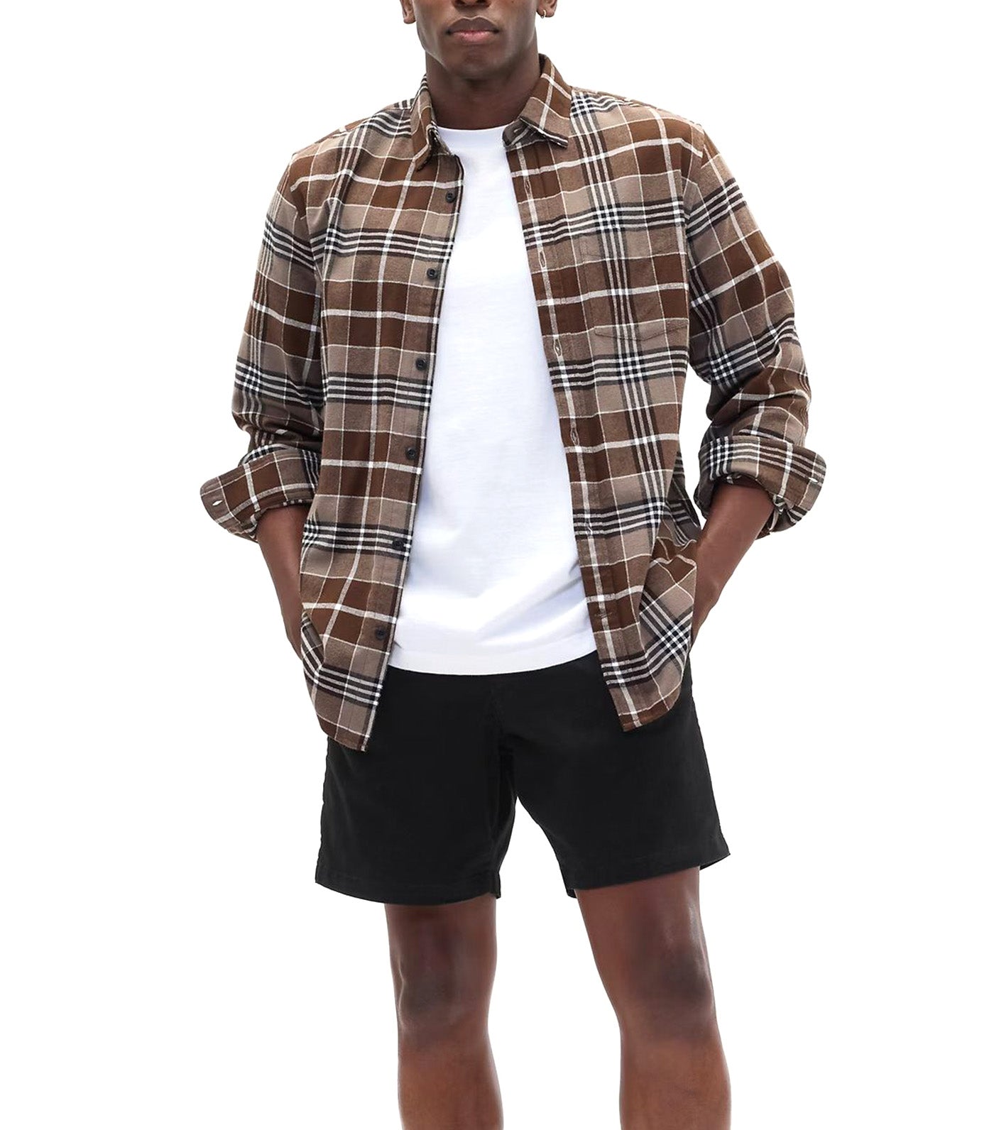 7in Essential Khaki Shorts