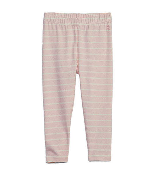 Toddler Stretch Jersey Leggings Pink Stripe