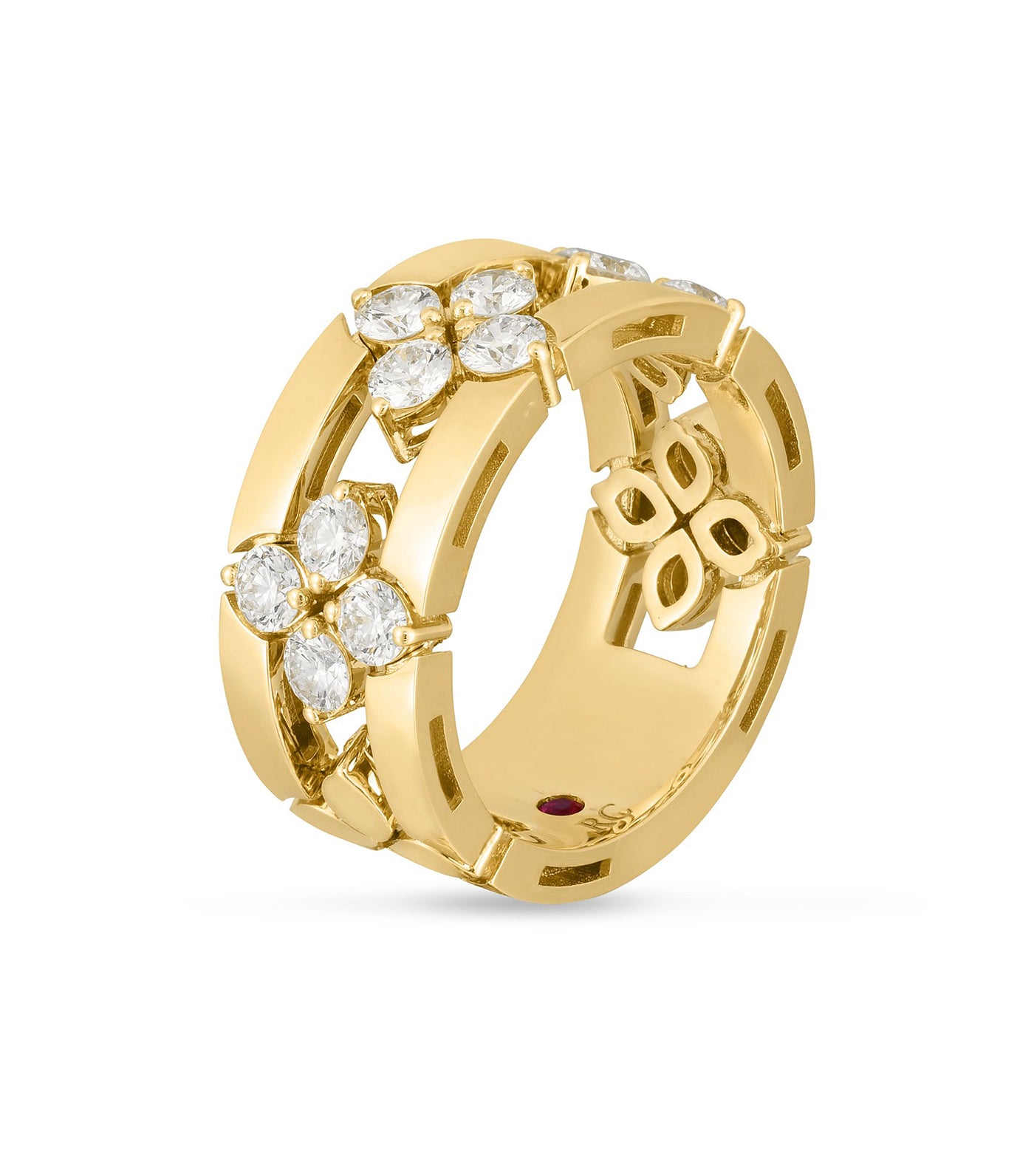 Love In Verona Ring With Diamonds