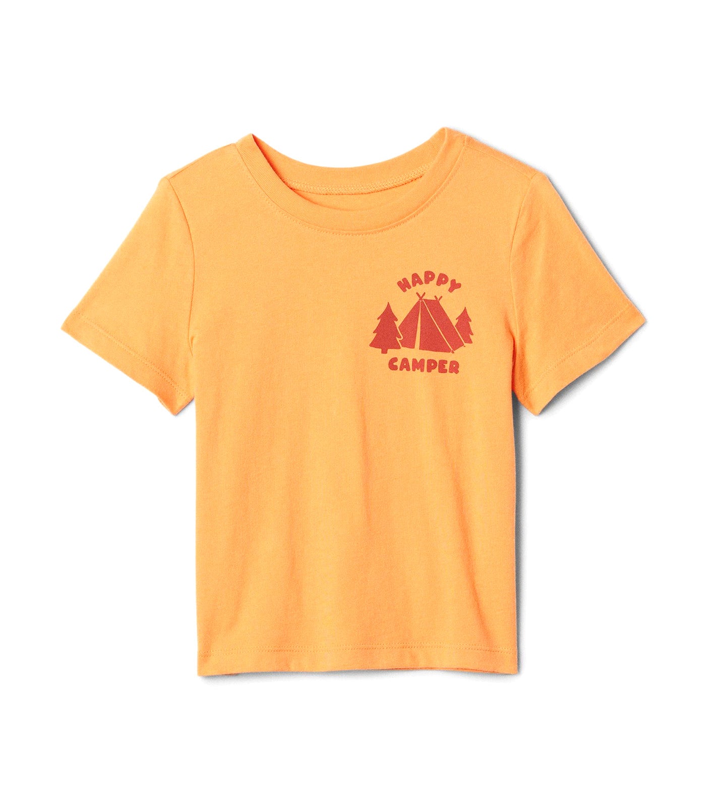 Toddler Graphic T-Shirt Tangerine