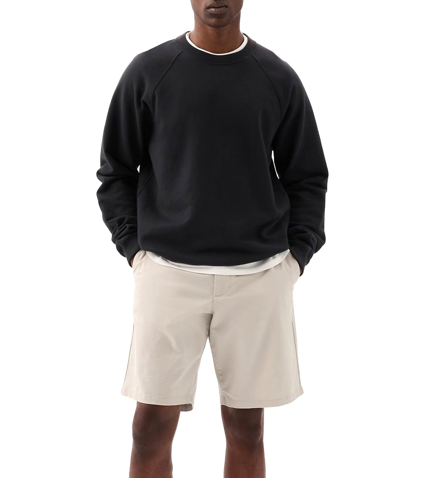 GAP 10in Vintage Shorts Regular Gray