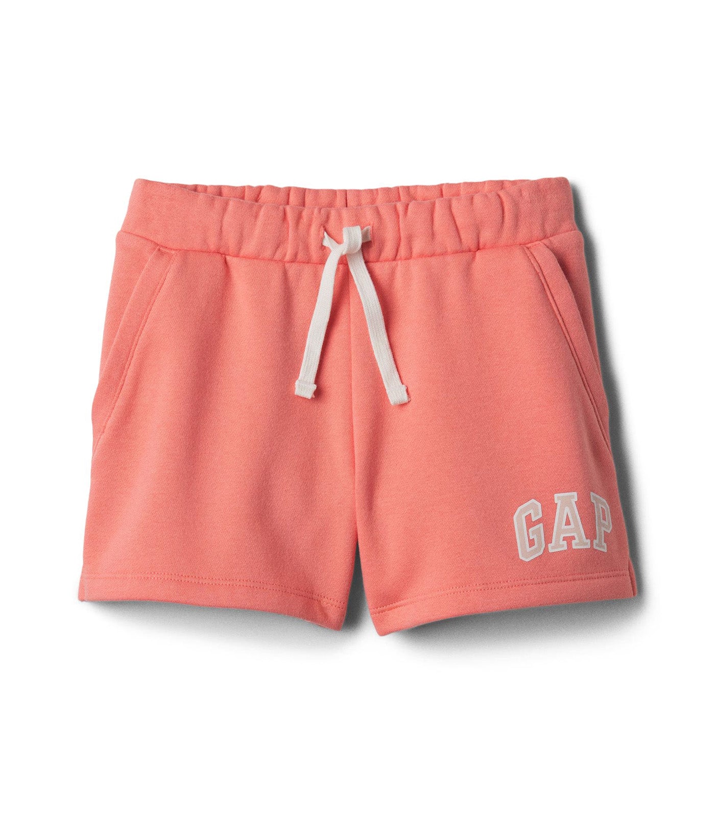 Kids Gap Logo Pull-On Shorts Cupid Pink