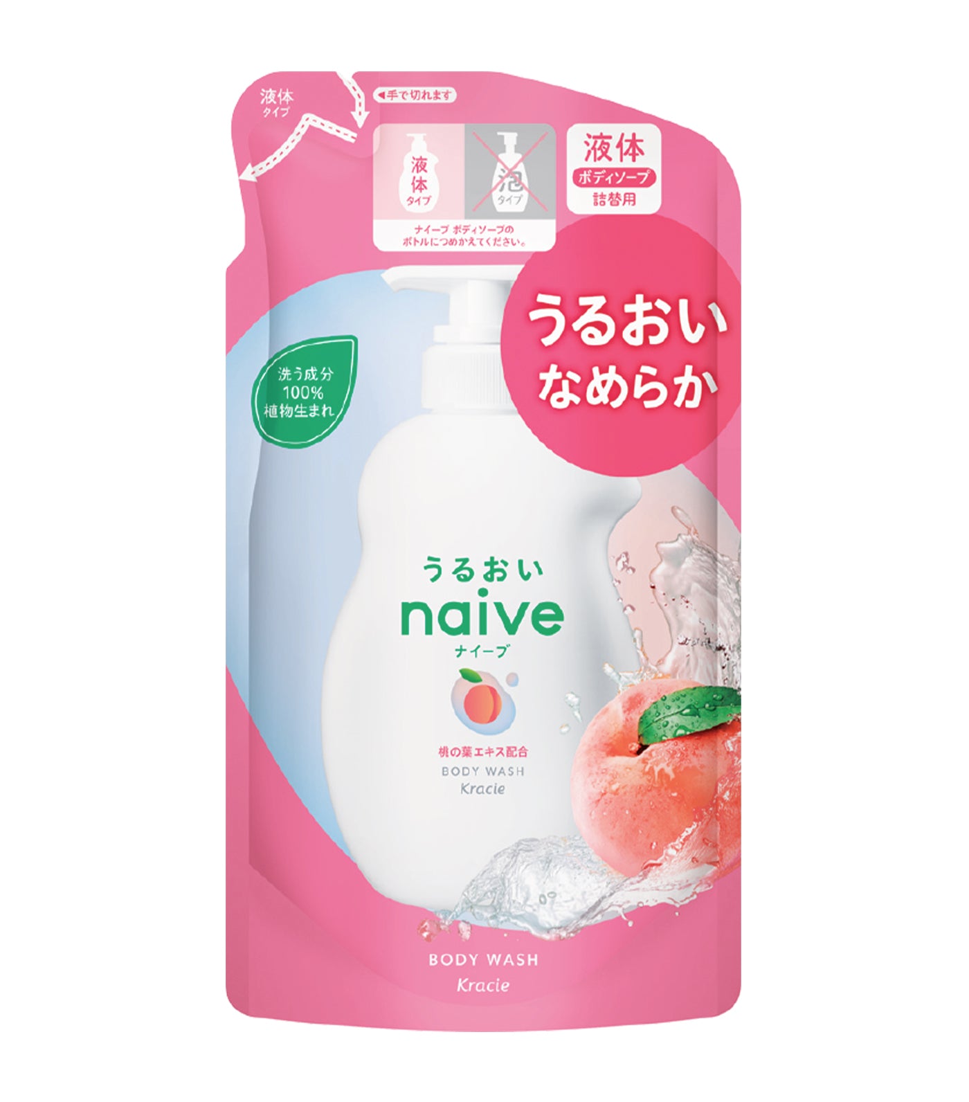 Body Wash X Peach - Refill Pack
