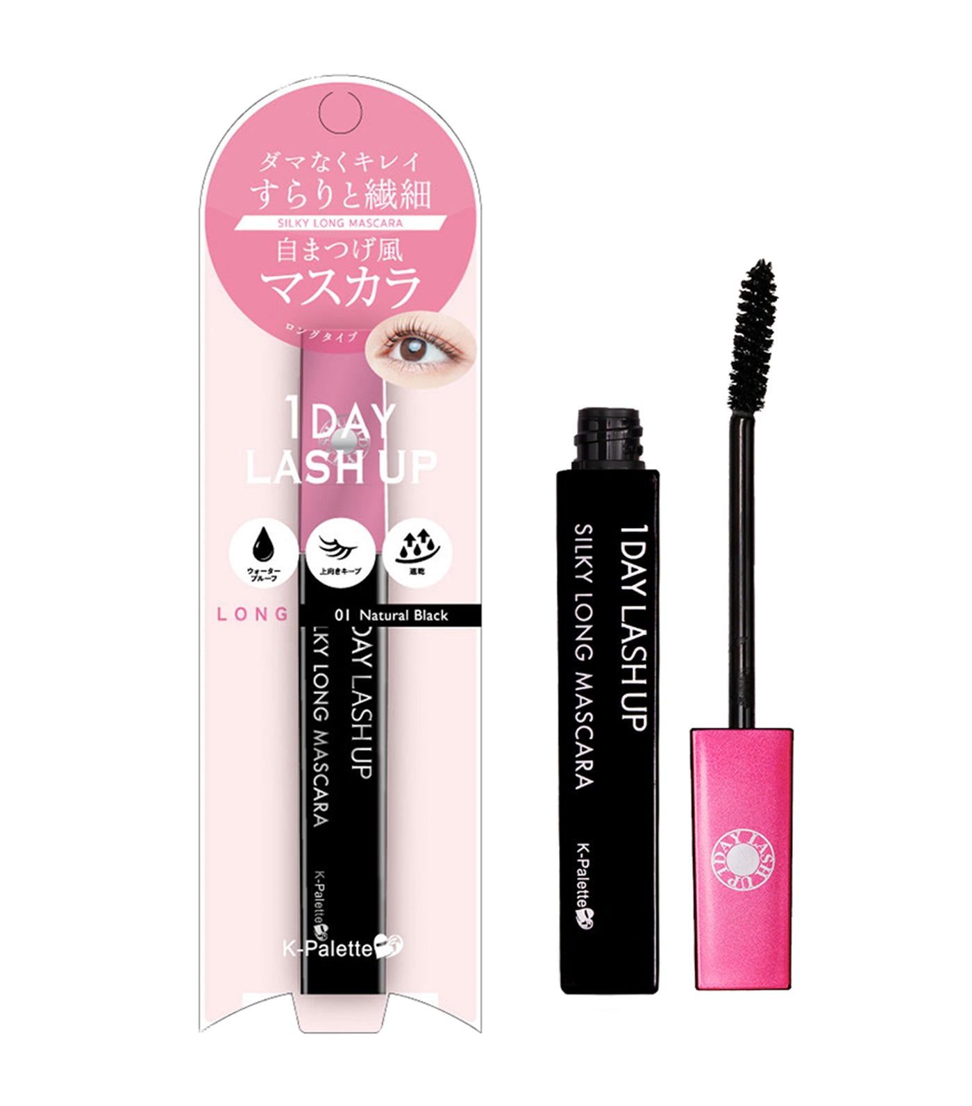 1Day Lash Up Silky Long Mascara