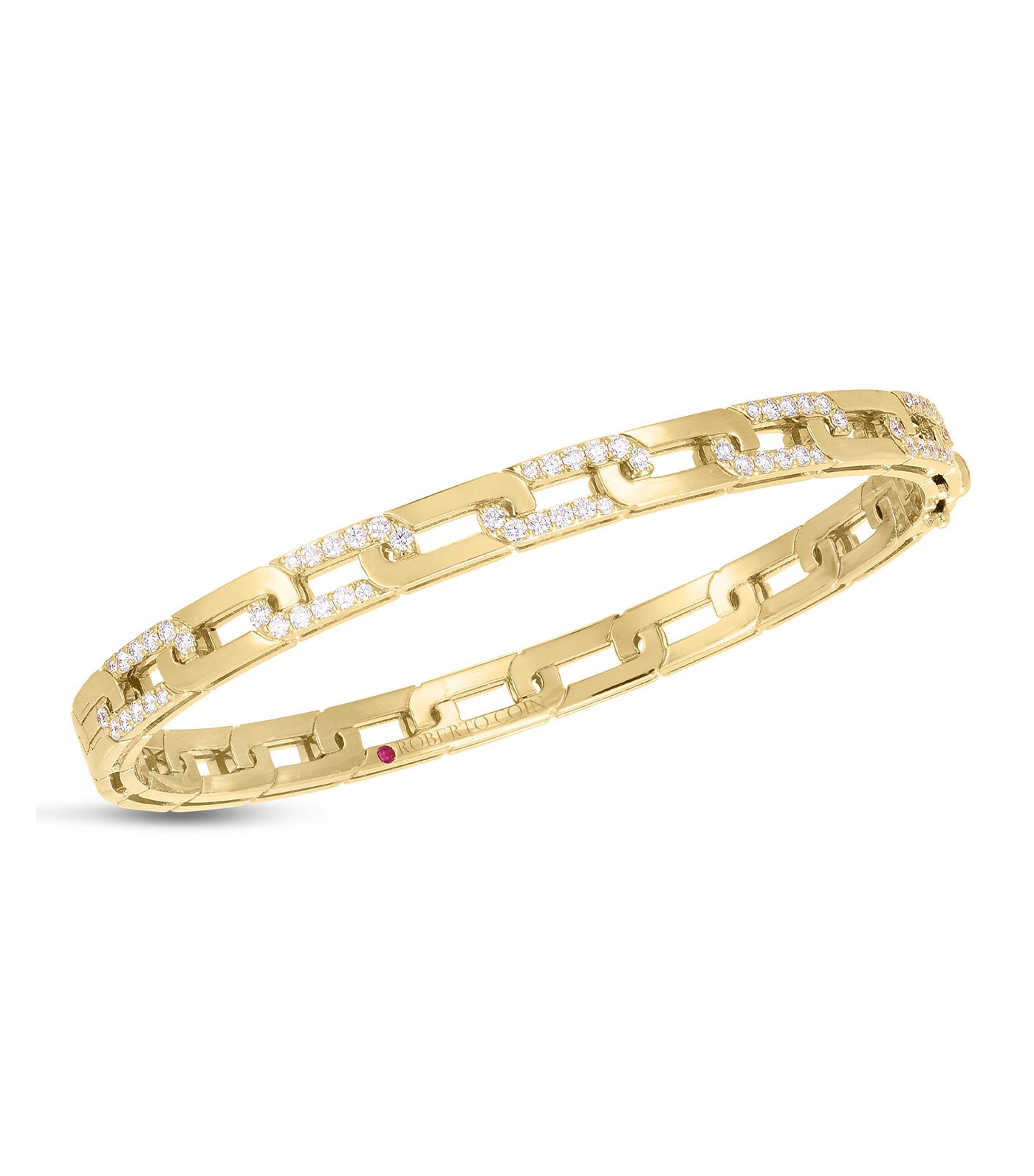 Navarra Bangle With Diamonds