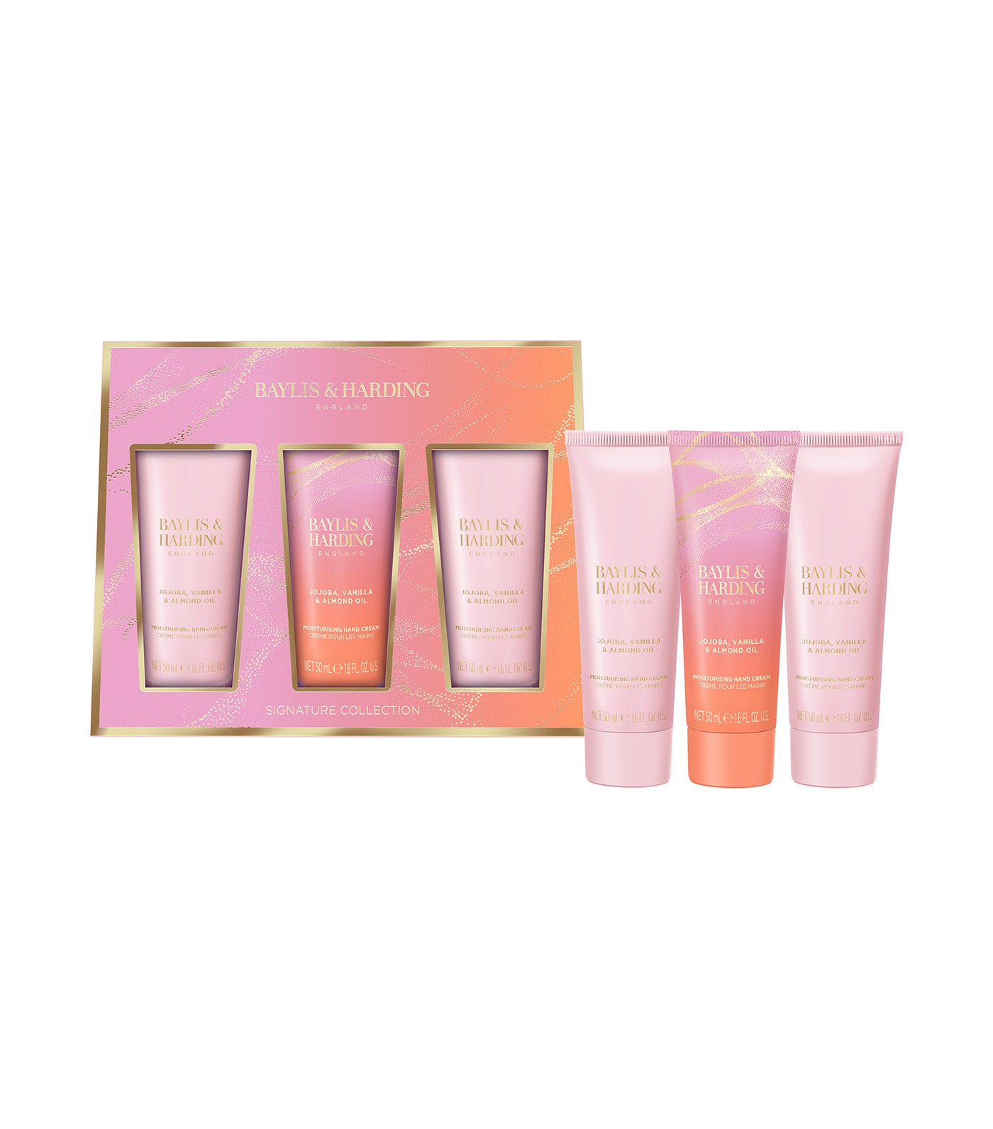 Jojoba, Vanilla & Almond Oil Luxury Hand Treats Gift Set