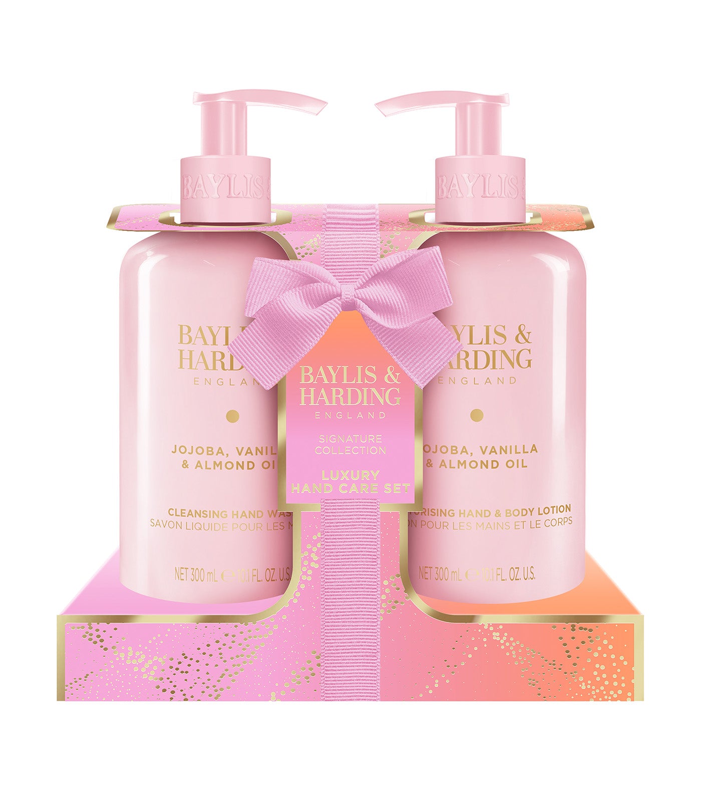 Jojoba, Vanilla & Almond Oil Luxury Hand Care Gift Set