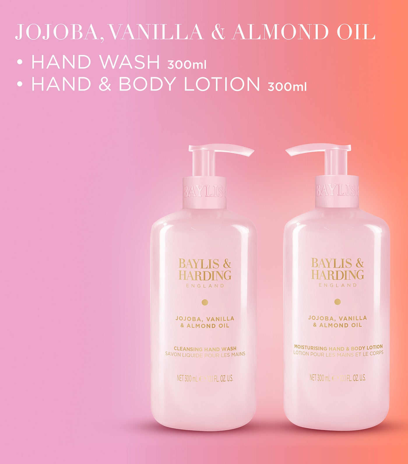 Jojoba, Vanilla & Almond Oil Luxury Hand Care Gift Set