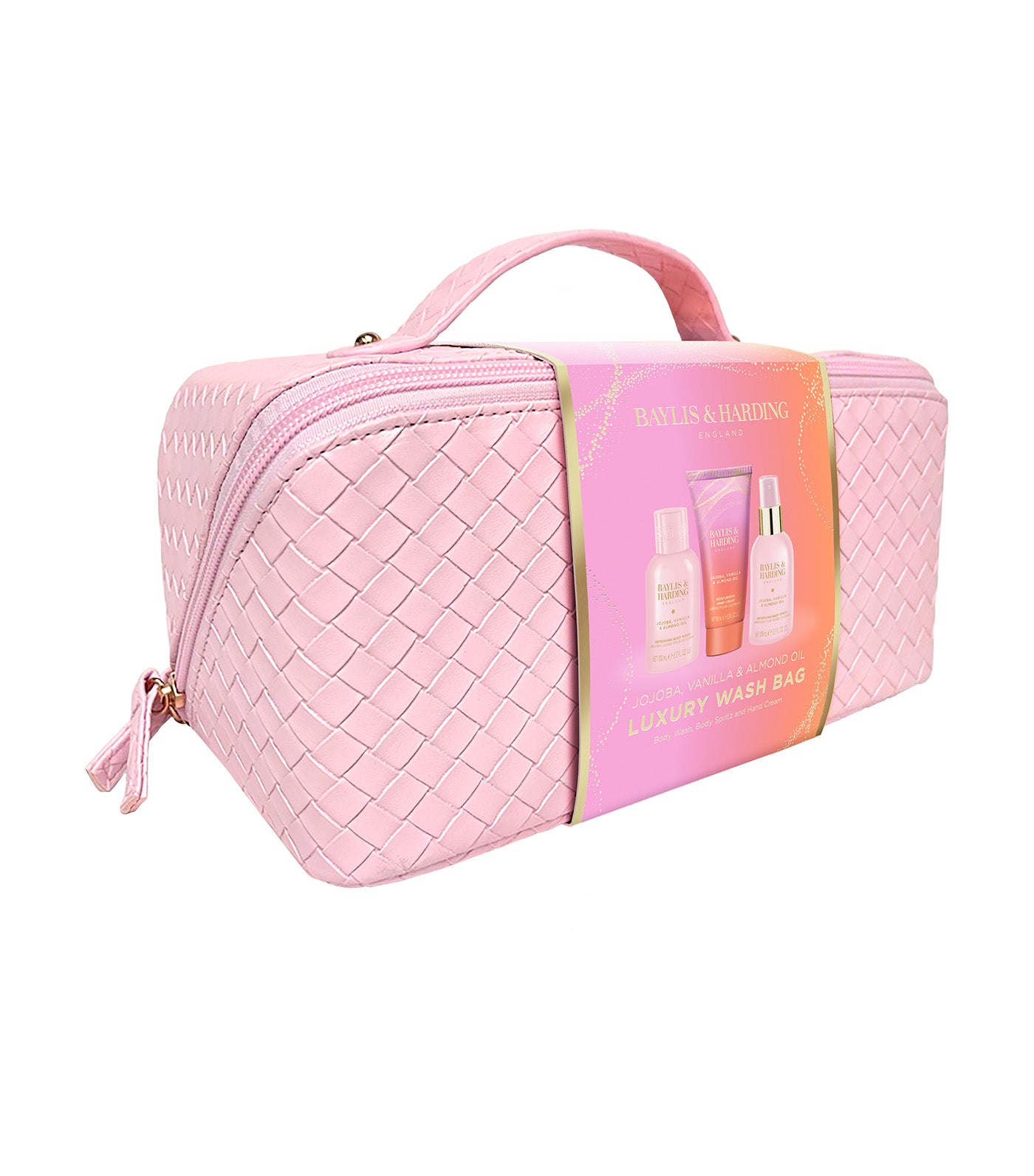 Jojoba, Vanilla and Almond Oil Luxury Wash Bag Gift Set