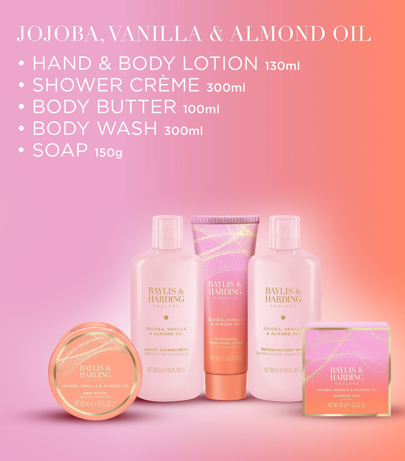 Jojoba, Vanilla & Almond Perfect Pamper Gift Set